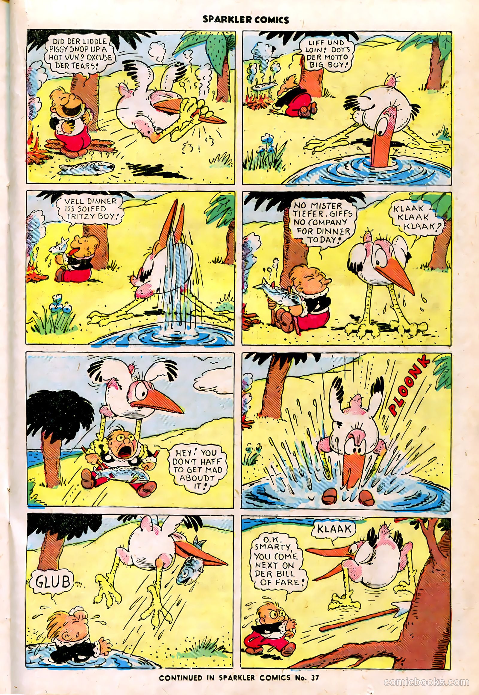 Sparkler Comics #36 (1948) — page 19 of 41