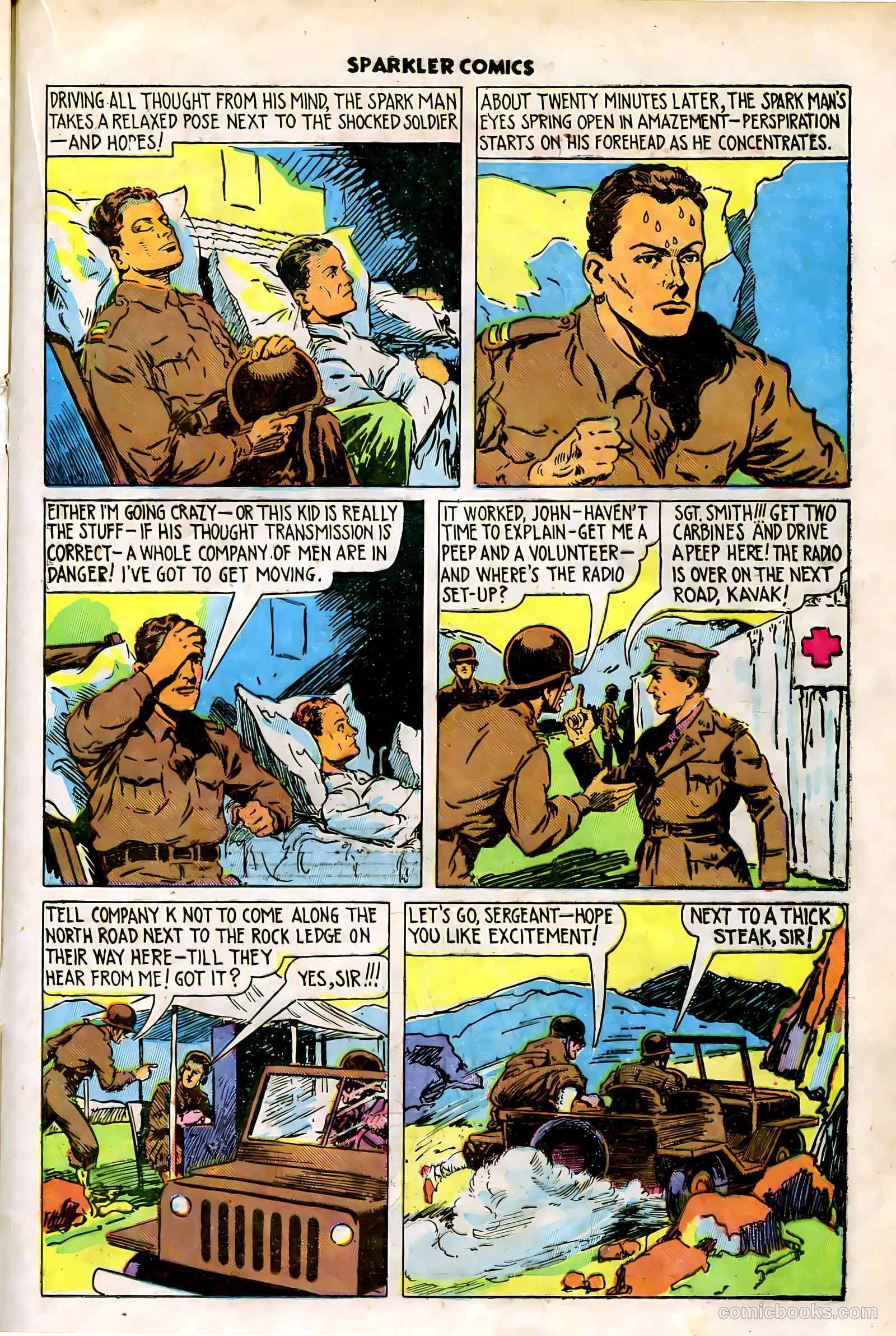 Sparkler Comics #36 (1948) — page 23 of 41