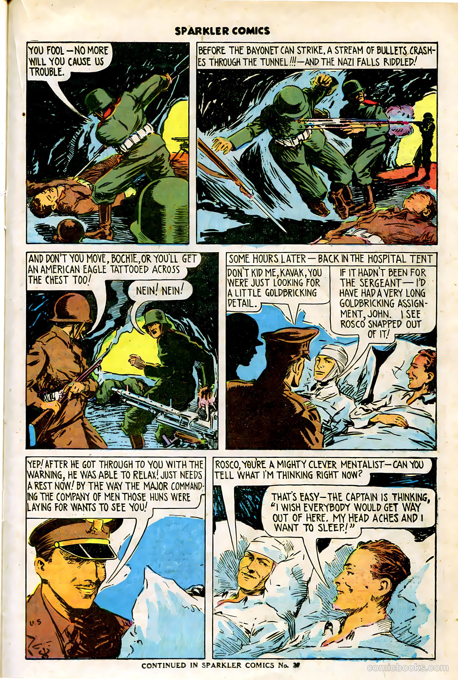 Sparkler Comics #36 (1948) — page 27 of 41
