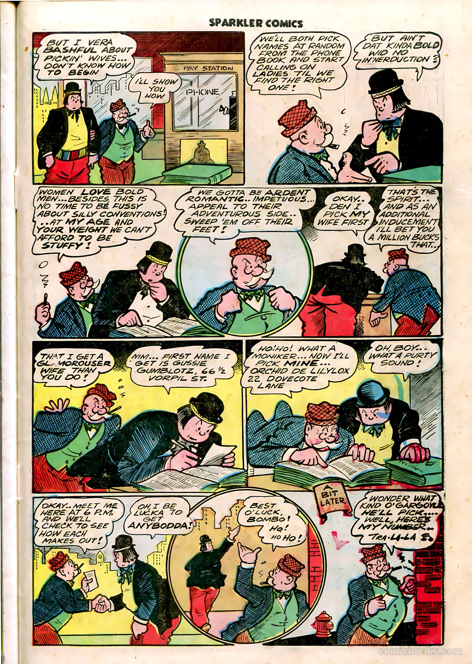 Sparkler Comics #36 (1948) — page 30 of 41
