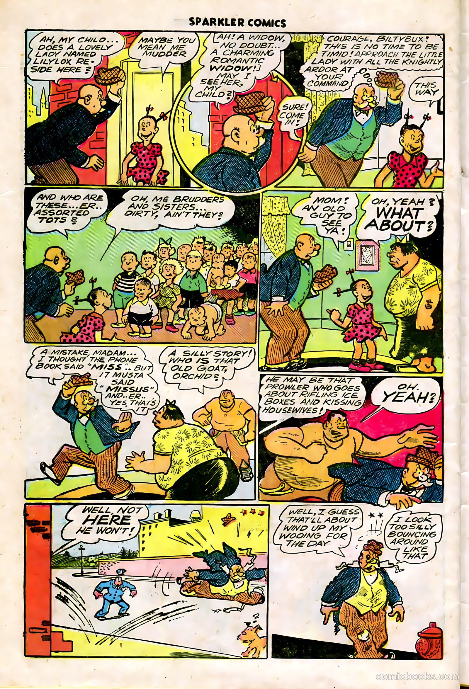 Sparkler Comics #36 (1948) — page 31 of 41