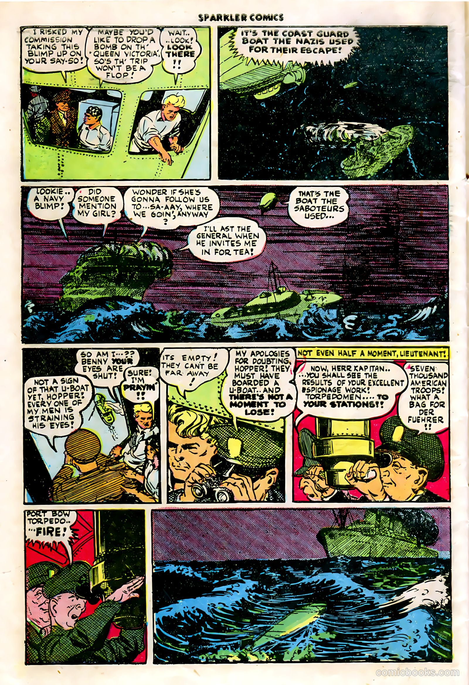 Sparkler Comics #36 (1948) — page 35 of 41