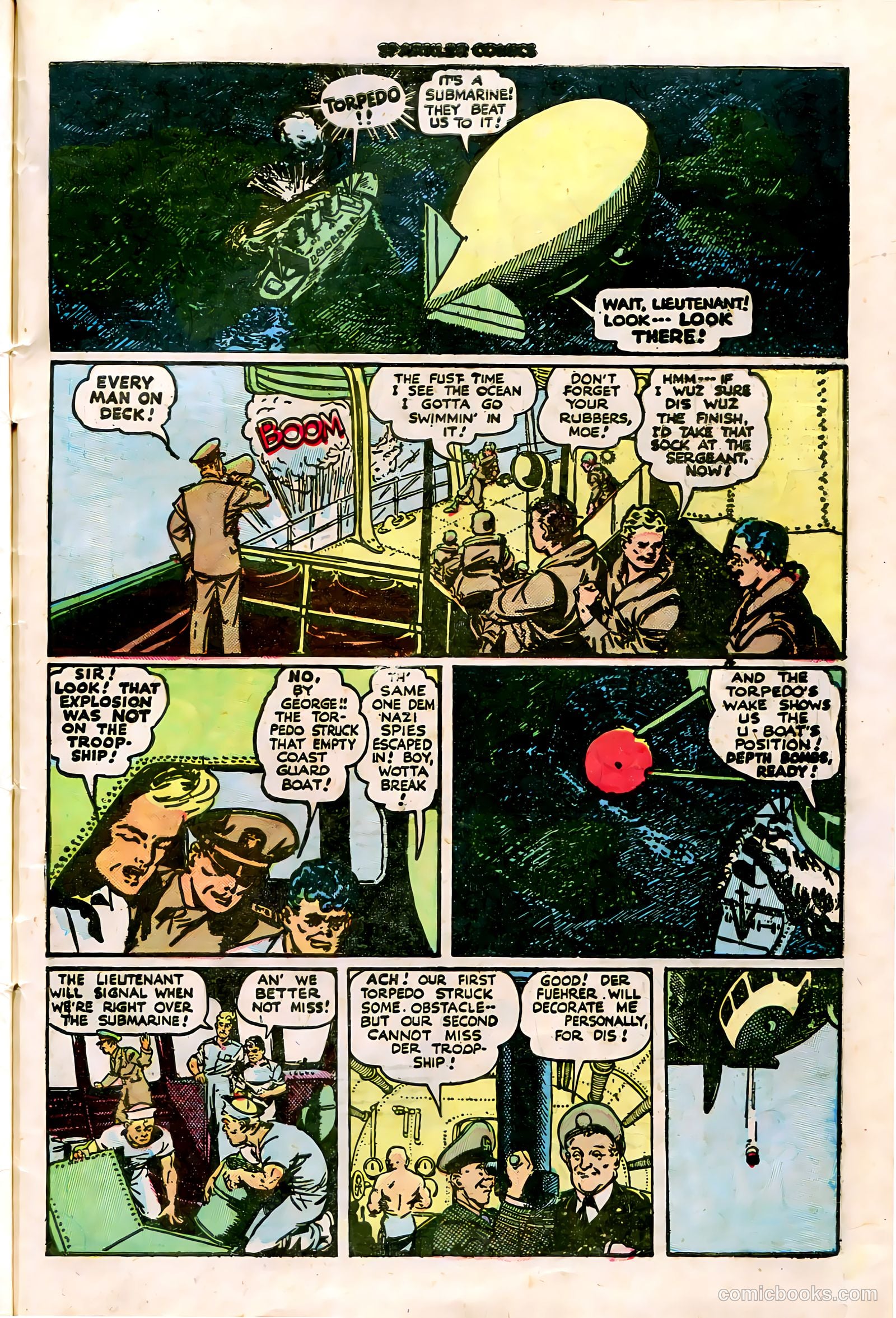 Sparkler Comics #36 (1948) — page 36 of 41