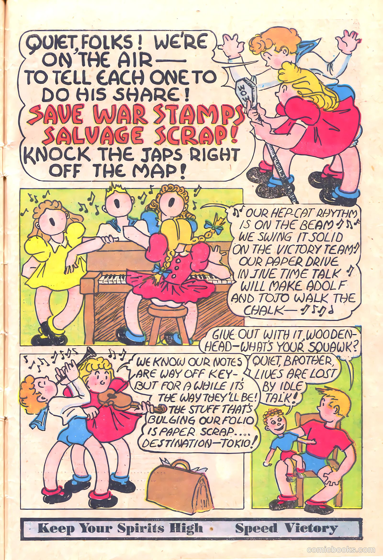 Sparkler Comics #36 (1948) — page 38 of 41