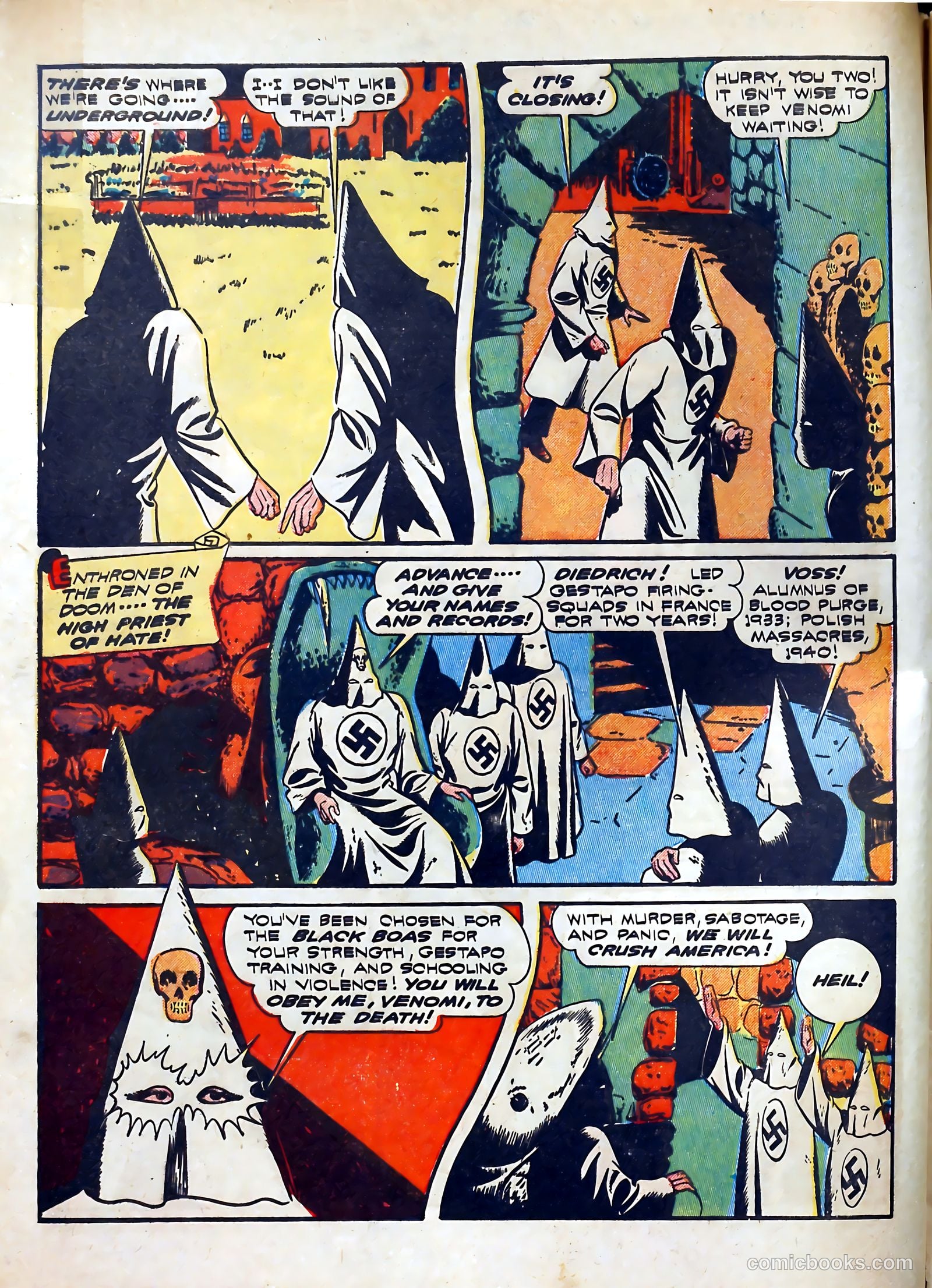 Startling Comics #20 (1940) — page 4 of 68