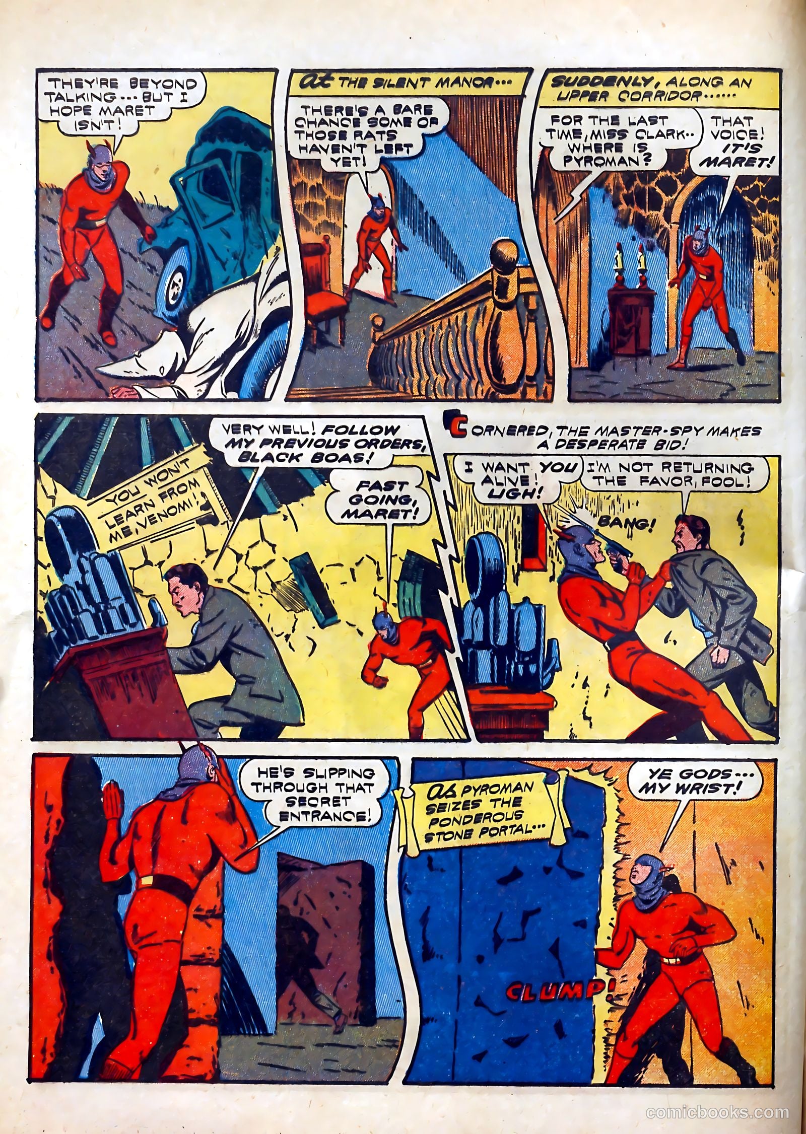 Startling Comics #20 (1940) — page 12 of 68