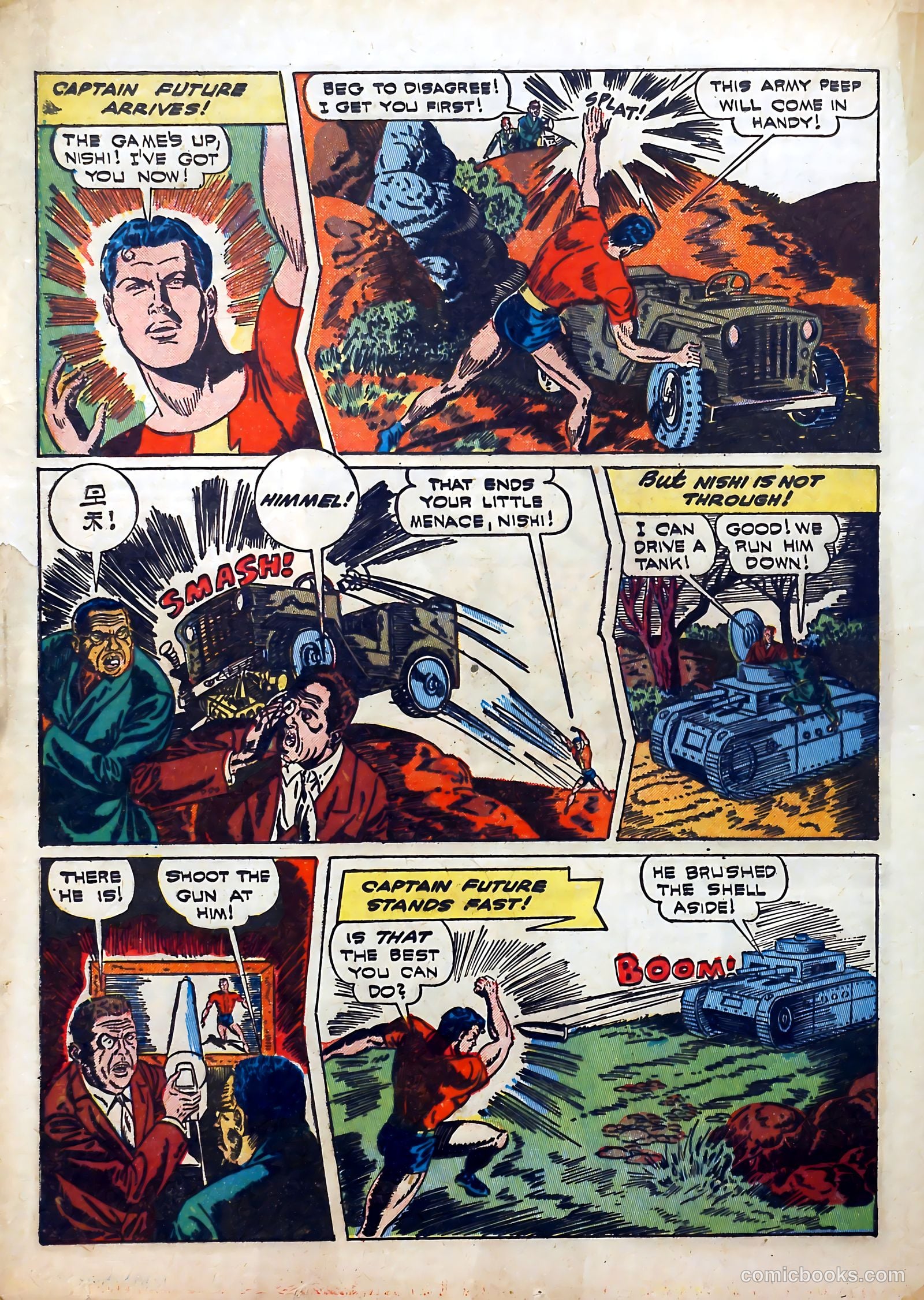 Startling Comics #20 (1940) — page 36 of 68