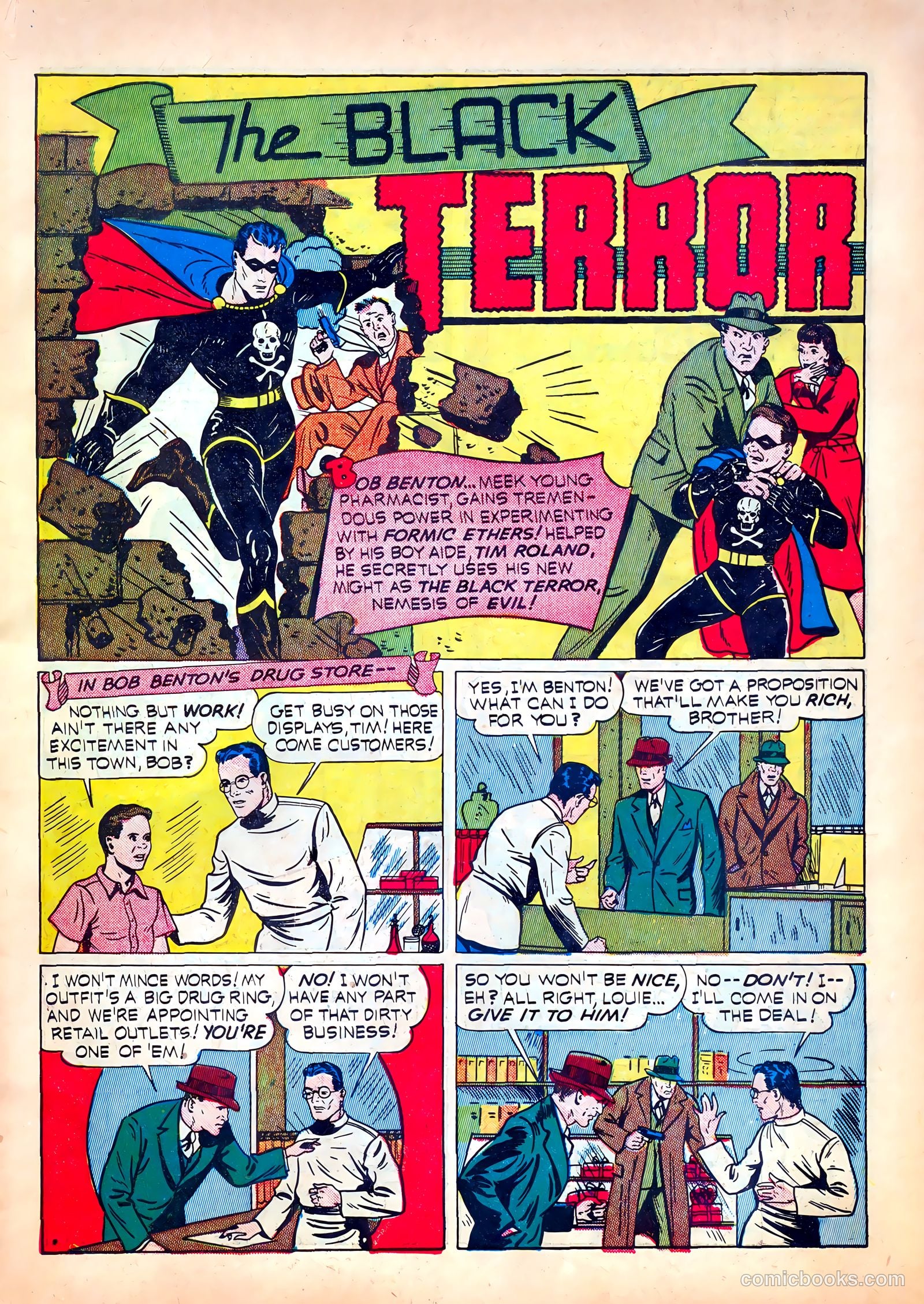 Exciting Comics #12 (1940) — page 3 of 68