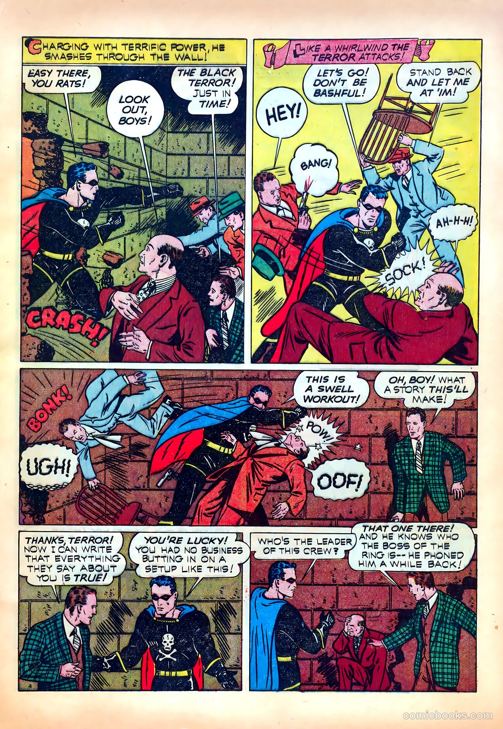 Exciting Comics #12 (1940) — page 7 of 68