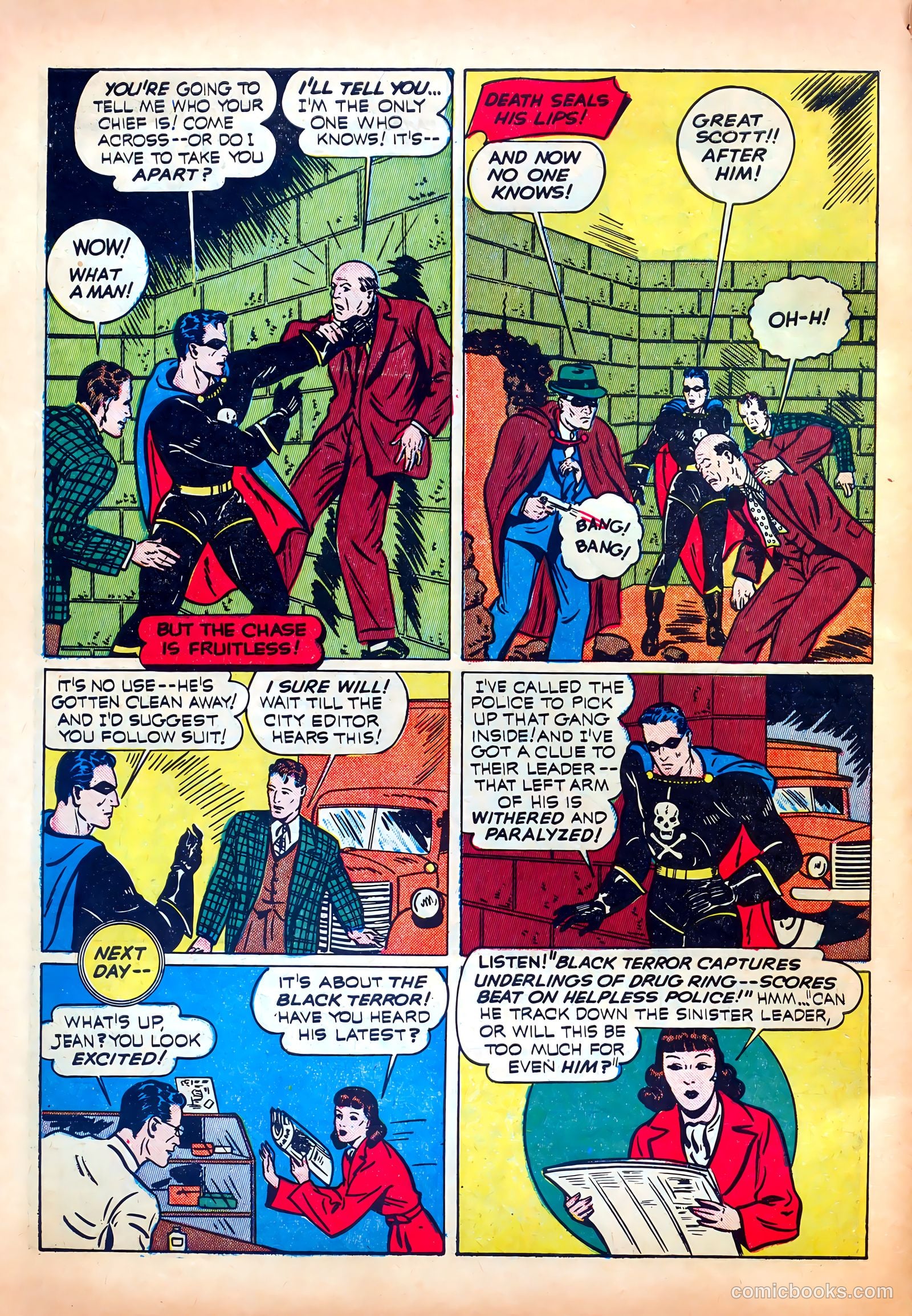 Exciting Comics #12 (1940) — page 8 of 68