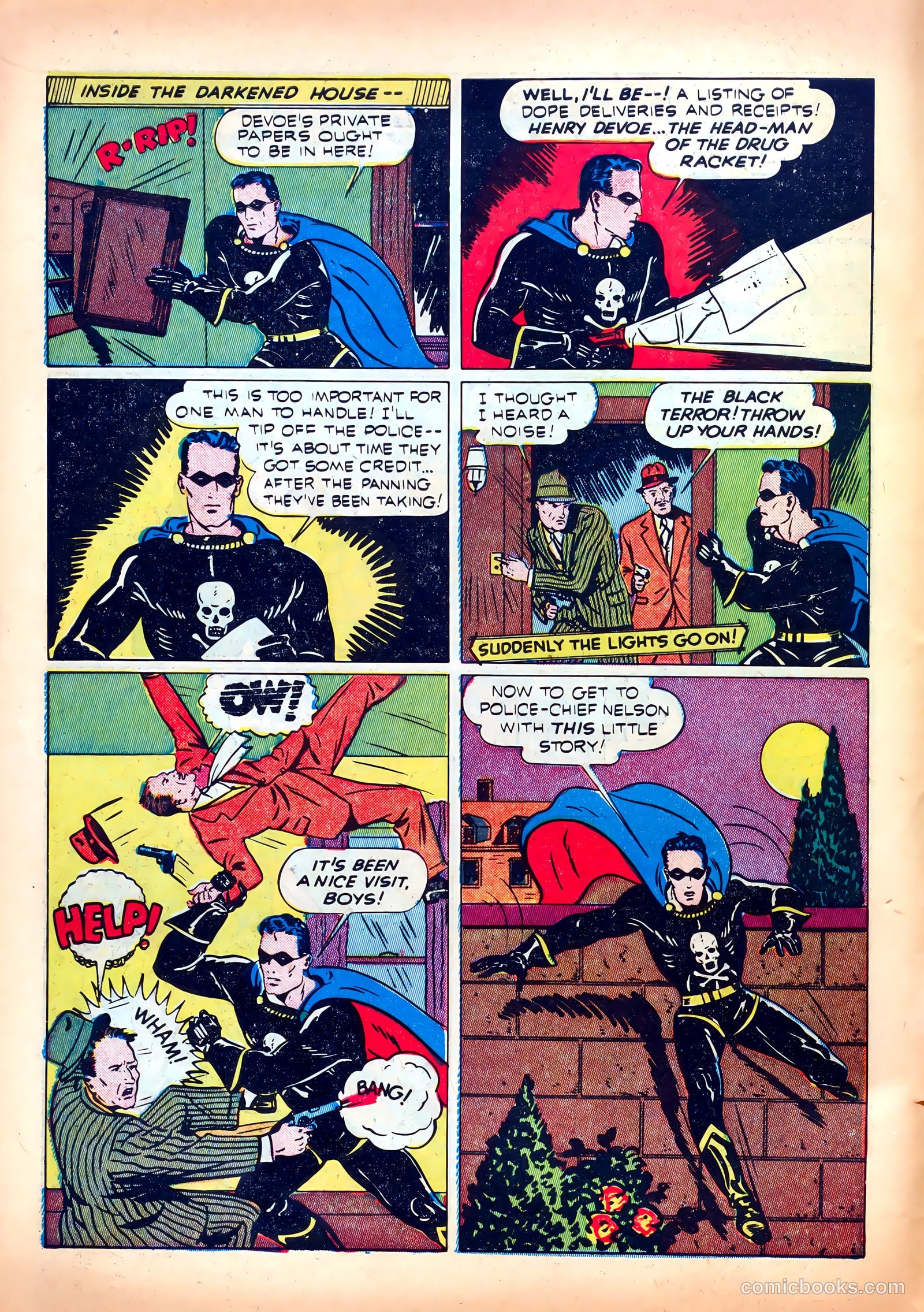Exciting Comics #12 (1940) — page 10 of 68