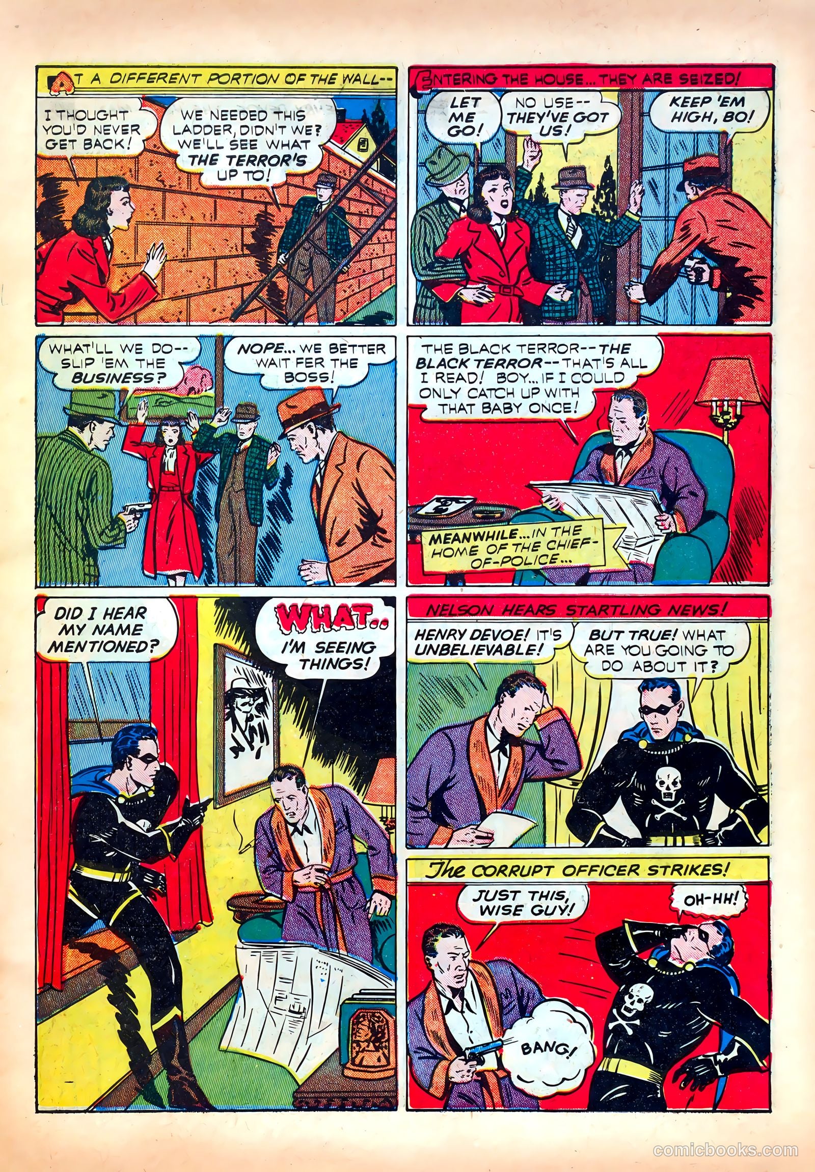 Exciting Comics #12 (1940) — page 11 of 68