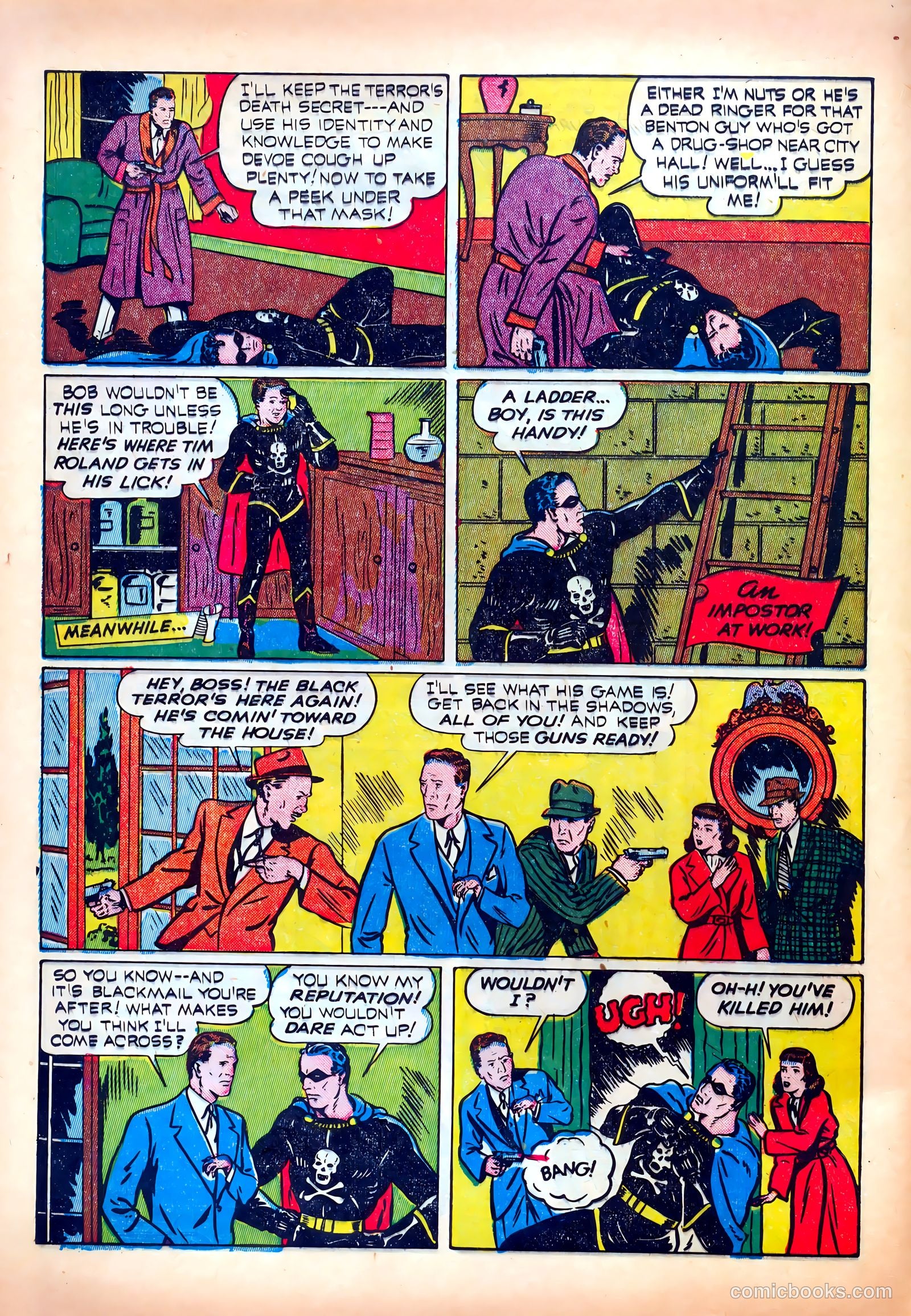 Exciting Comics #12 (1940) — page 12 of 68