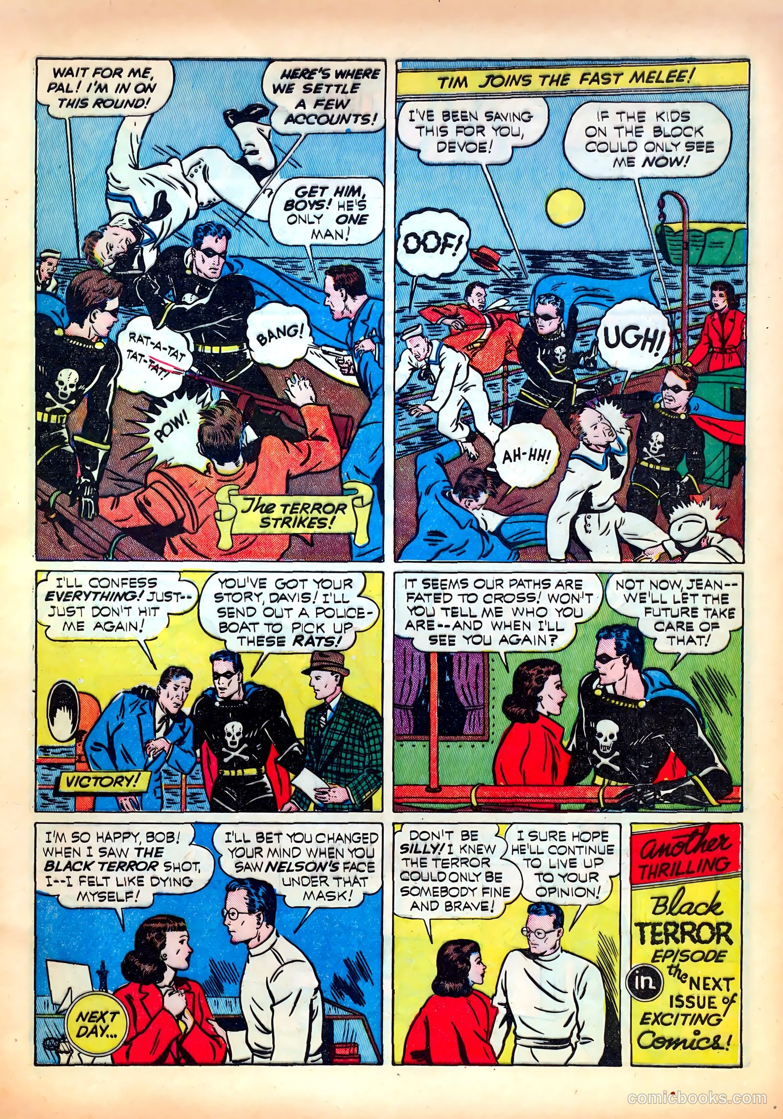 Exciting Comics #12 (1940) — page 15 of 68