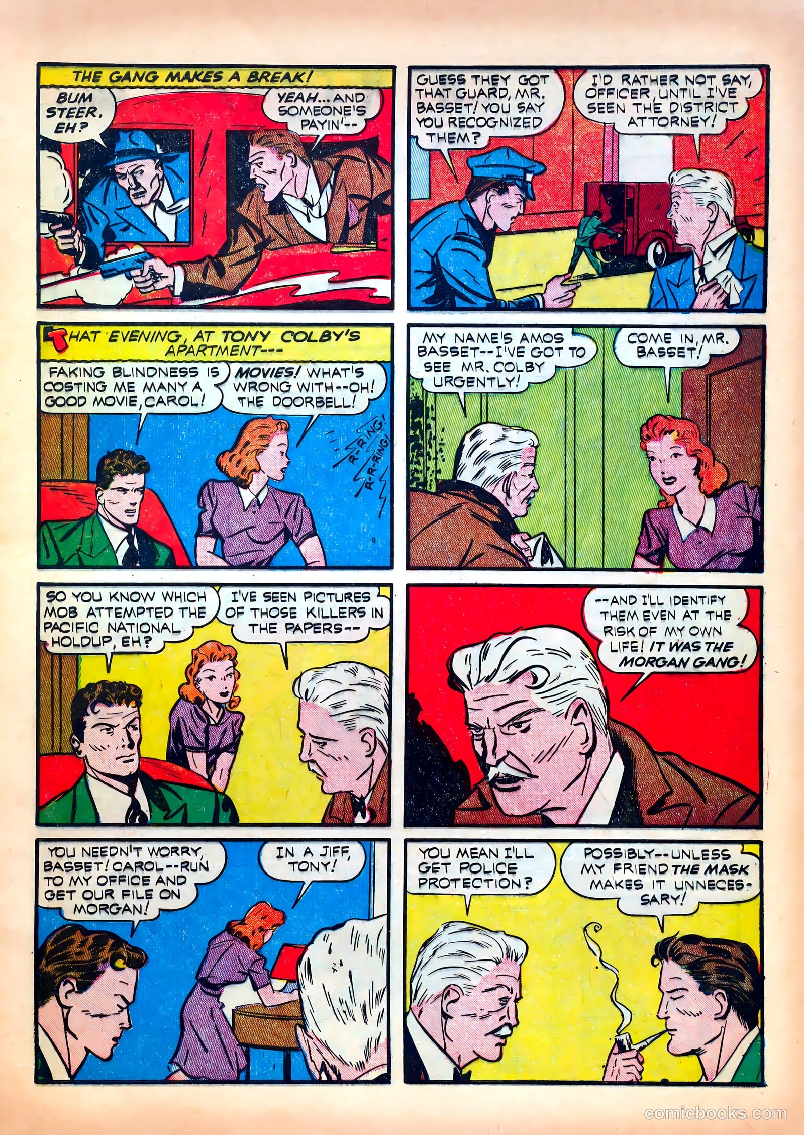 Exciting Comics #12 (1940) — page 17 of 68