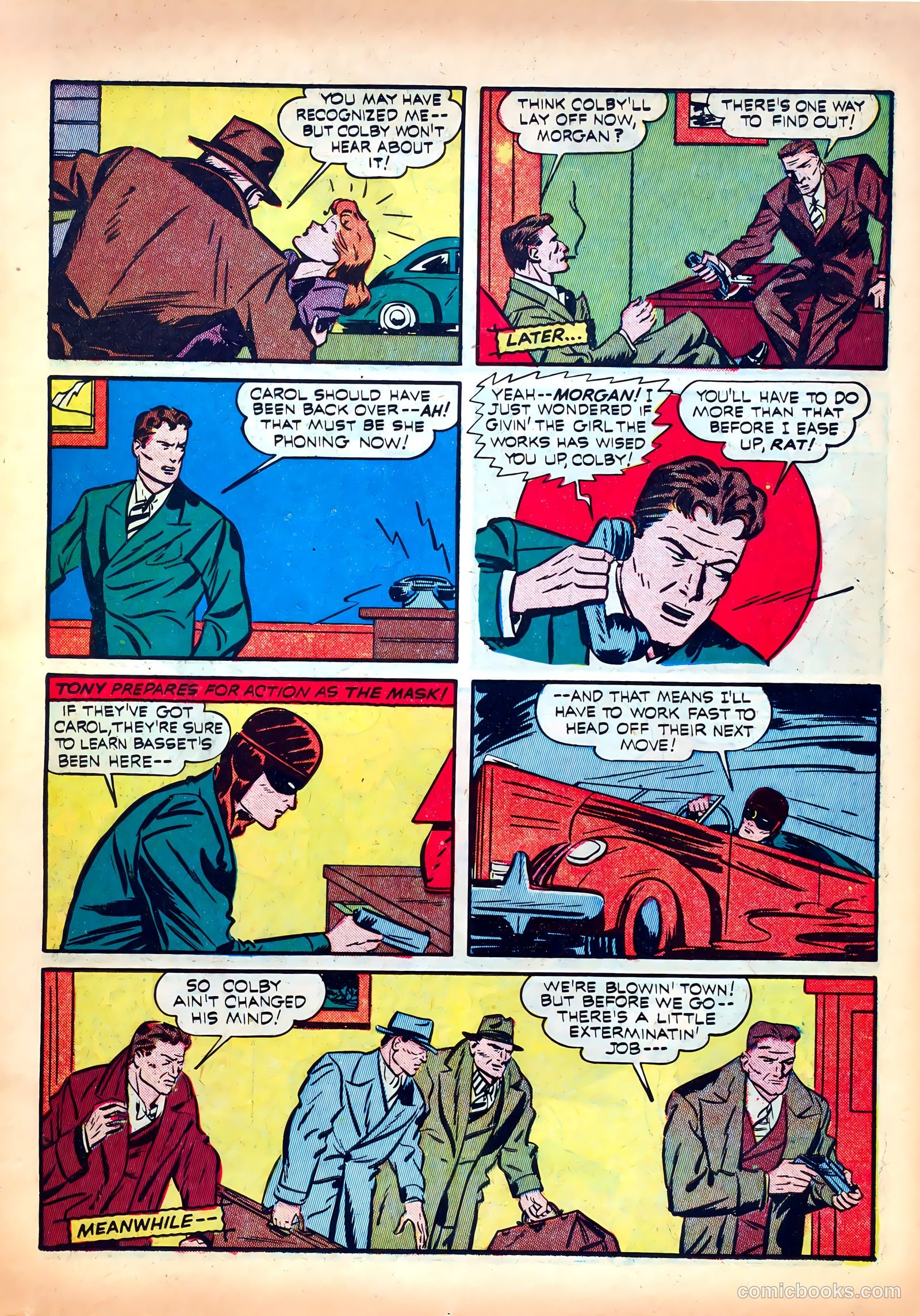 Exciting Comics #12 (1940) — page 19 of 68