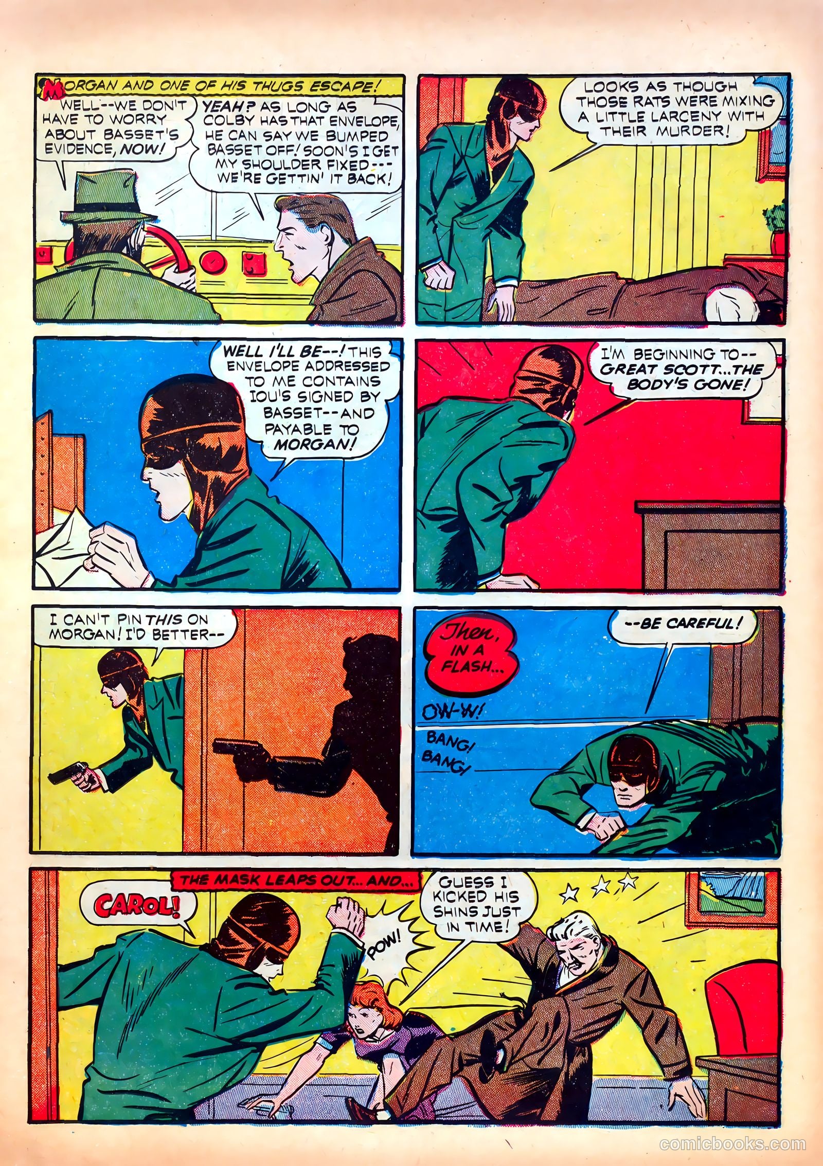 Exciting Comics #12 (1940) — page 21 of 68