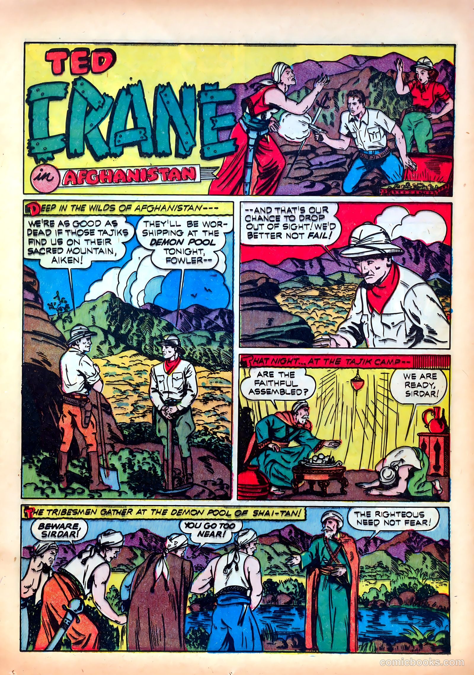Exciting Comics #12 (1940) — page 23 of 68