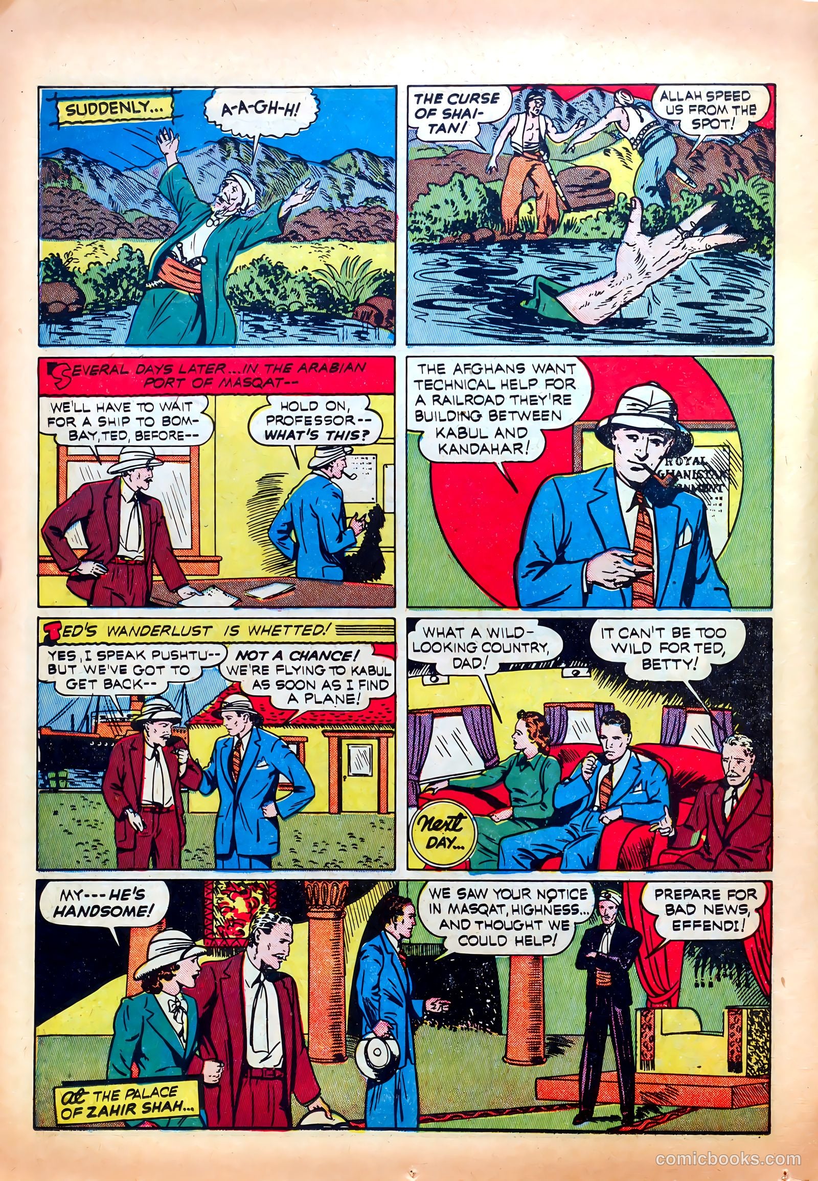 Exciting Comics #12 (1940) — page 24 of 68