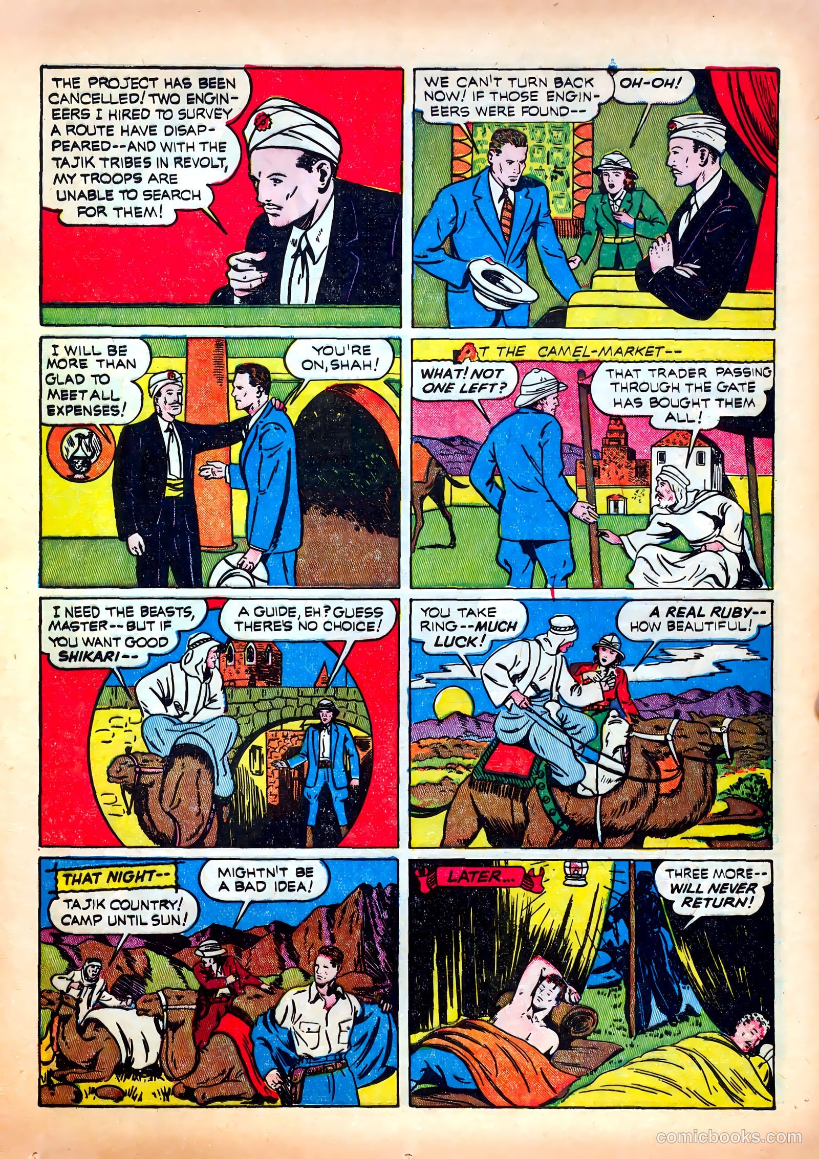 Exciting Comics #12 (1940) — page 25 of 68