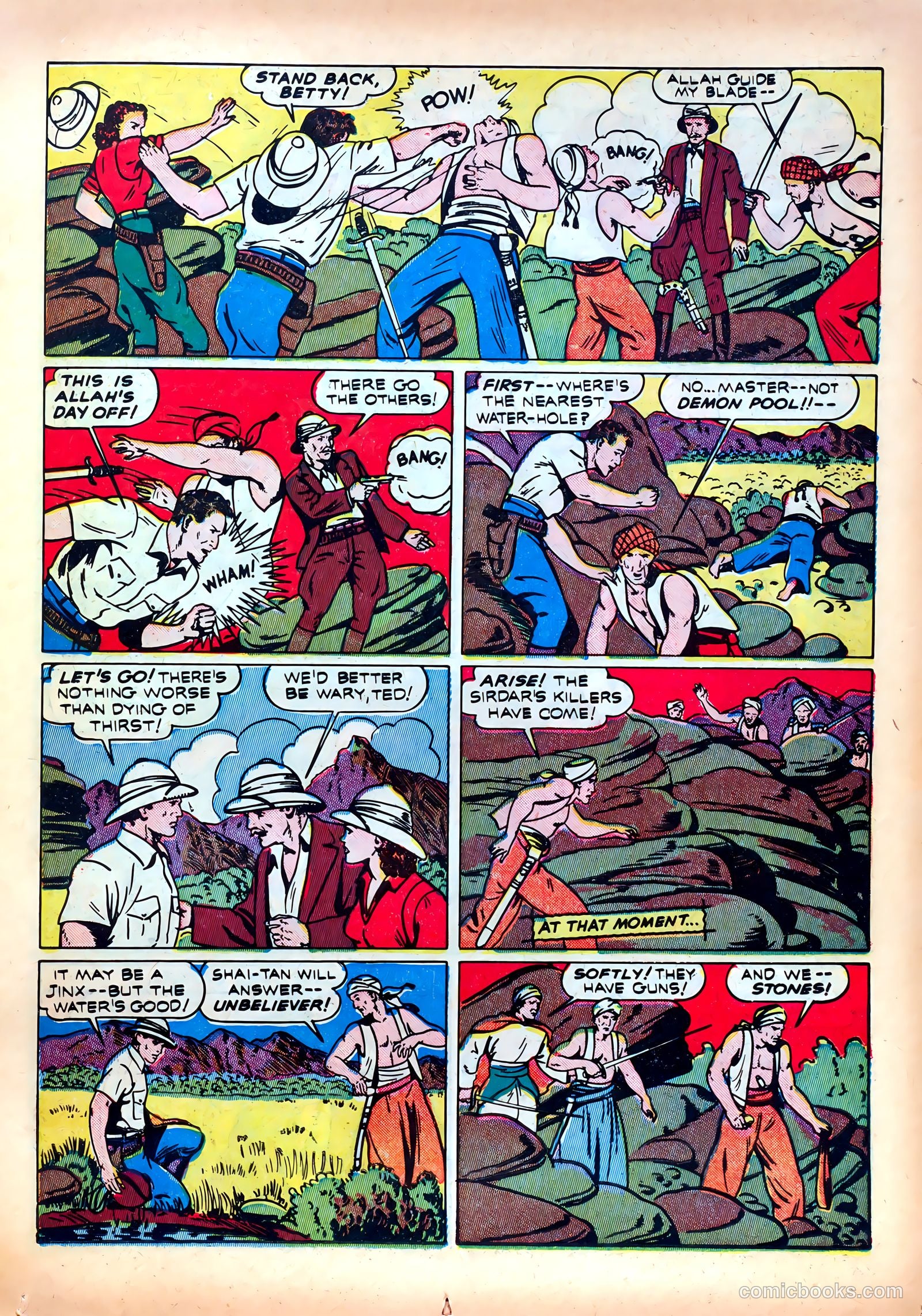 Exciting Comics #12 (1940) — page 27 of 68