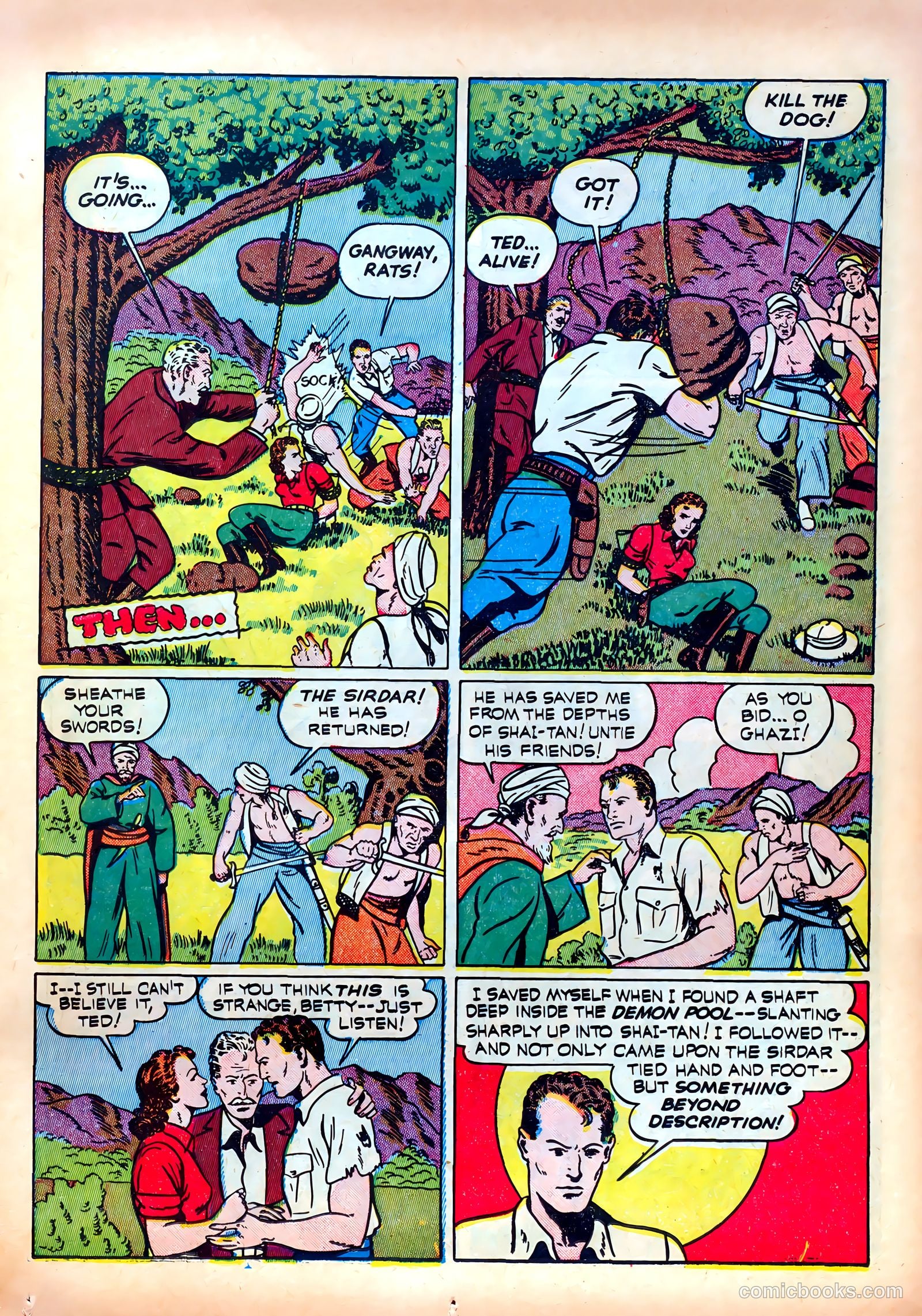 Exciting Comics #12 (1940) — page 29 of 68
