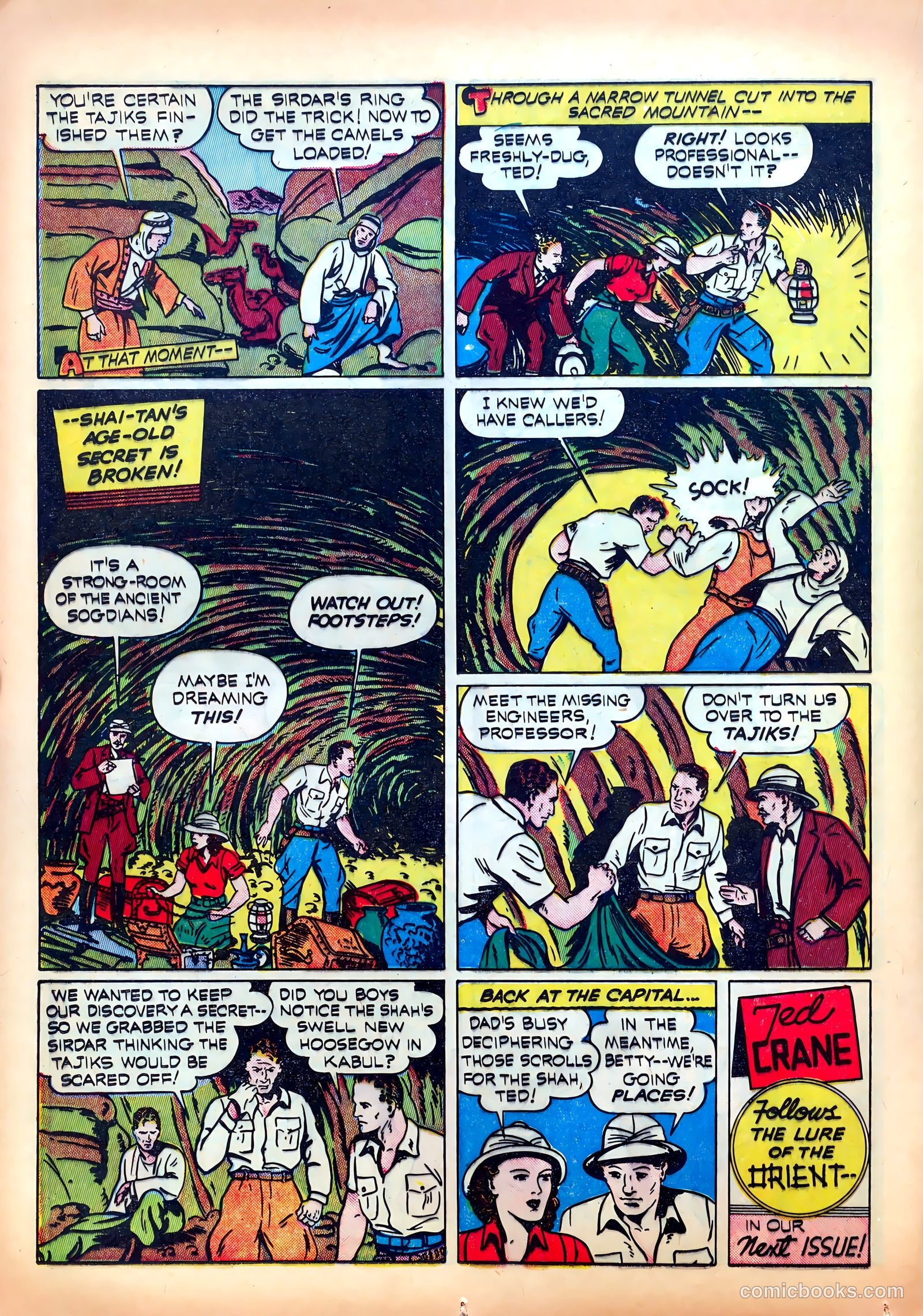 Exciting Comics #12 (1940) — page 30 of 68