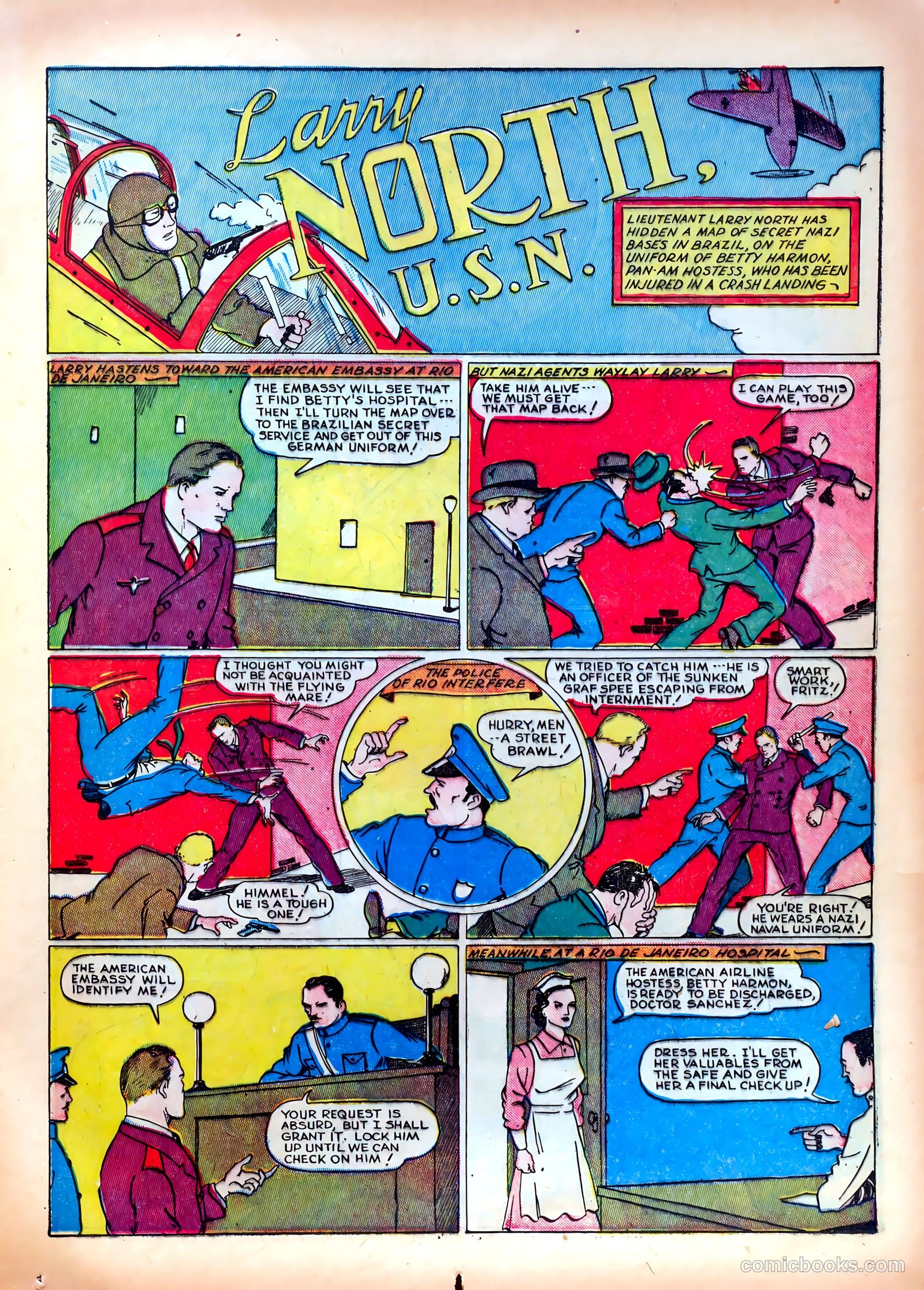 Exciting Comics #12 (1940) — page 31 of 68