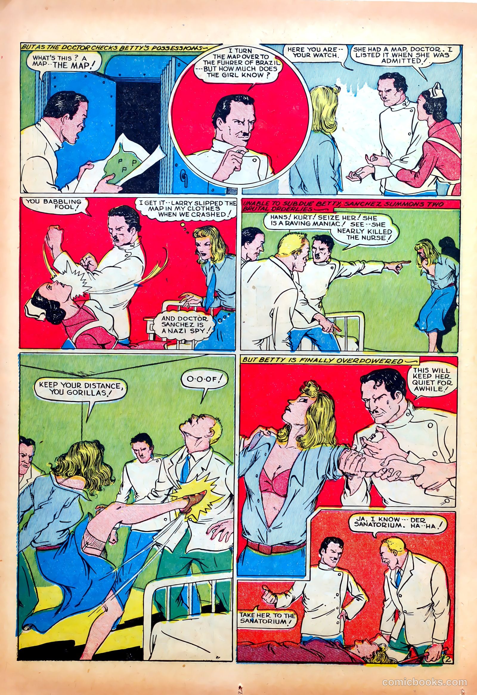 Exciting Comics #12 (1940) — page 32 of 68