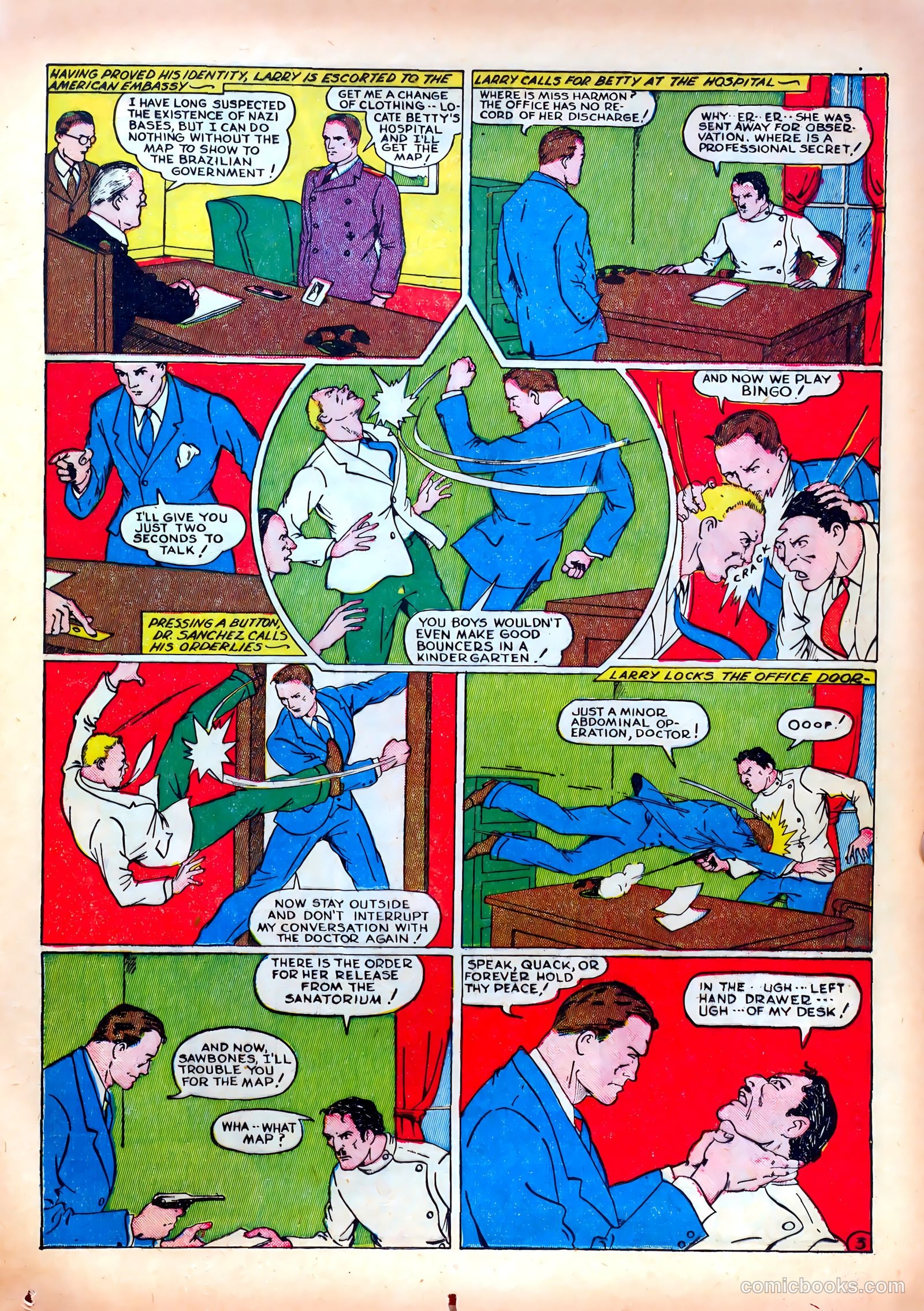Exciting Comics #12 (1940) — page 33 of 68