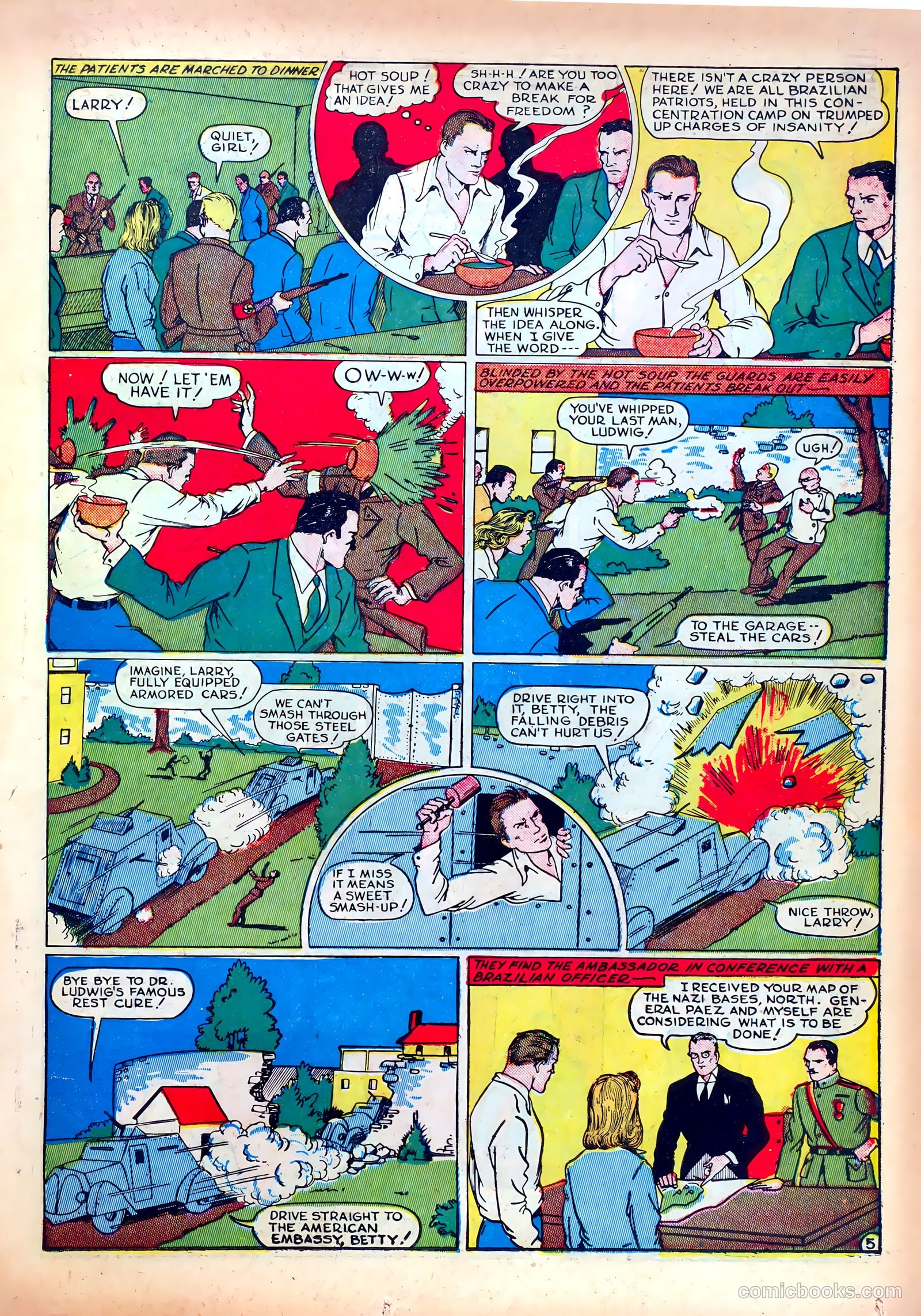 Exciting Comics #12 (1940) — page 35 of 68