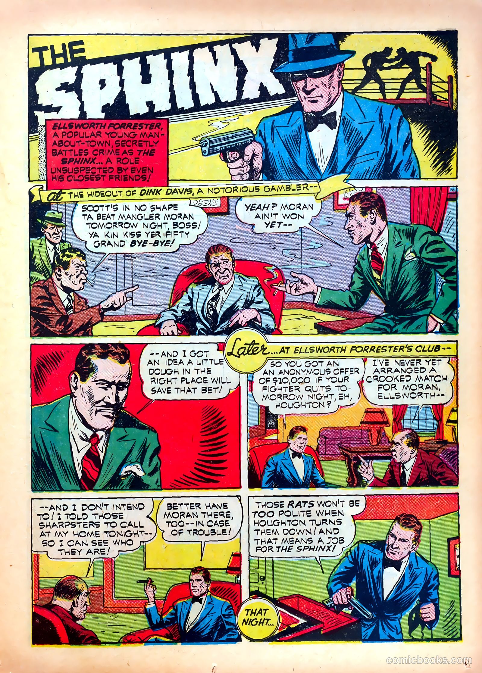 Exciting Comics #12 (1940) — page 37 of 68