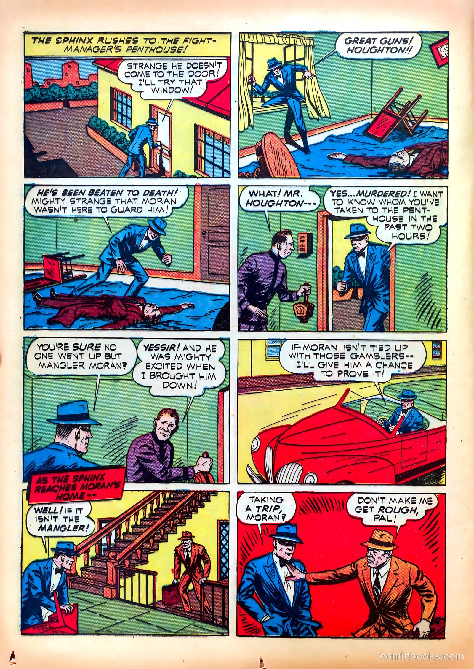 Exciting Comics #12 (1940) — page 38 of 68