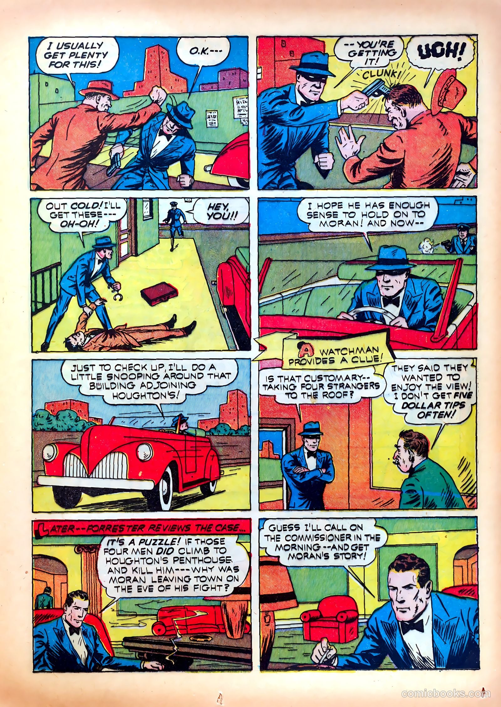 Exciting Comics #12 (1940) — page 39 of 68