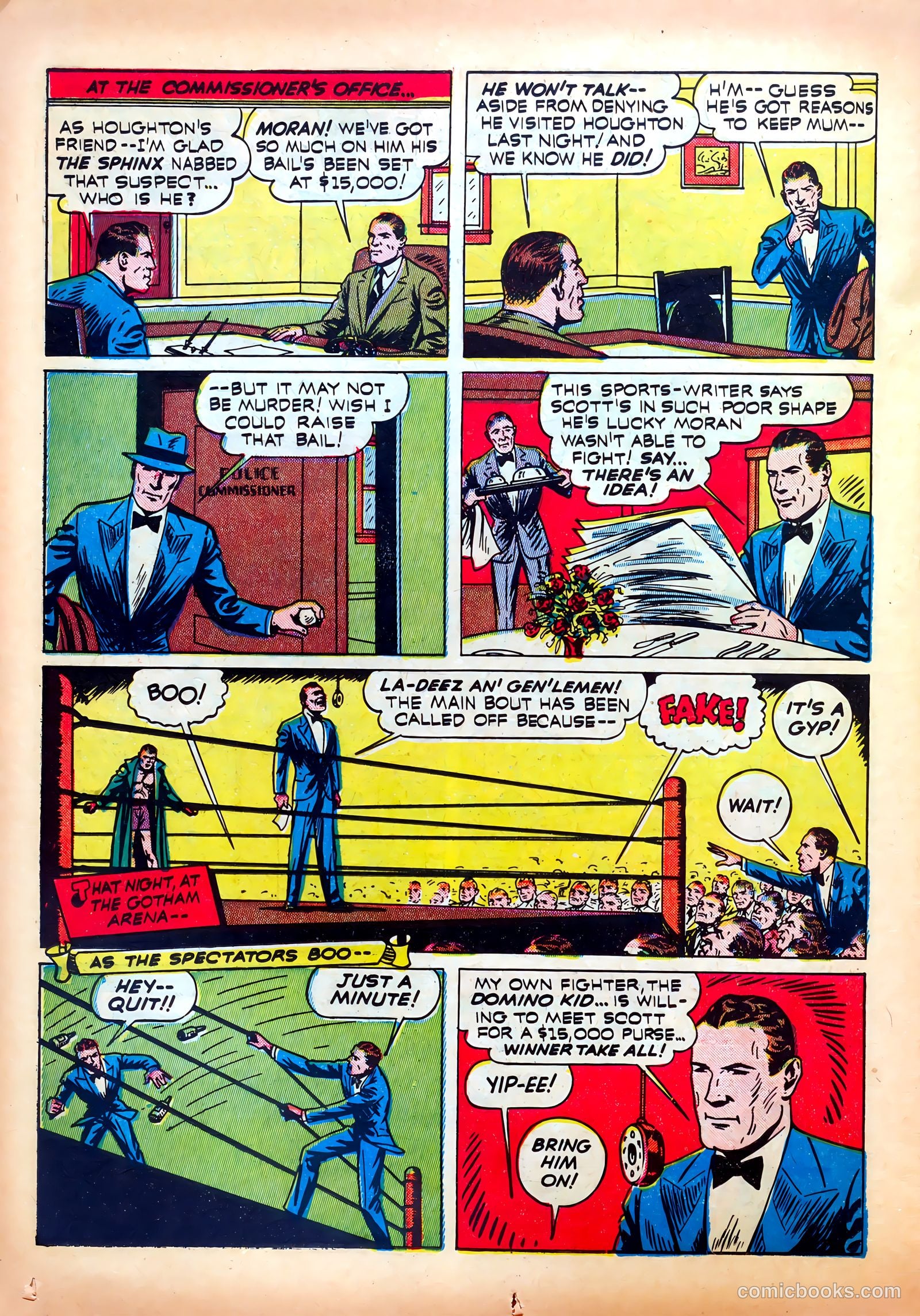 Exciting Comics #12 (1940) — page 40 of 68