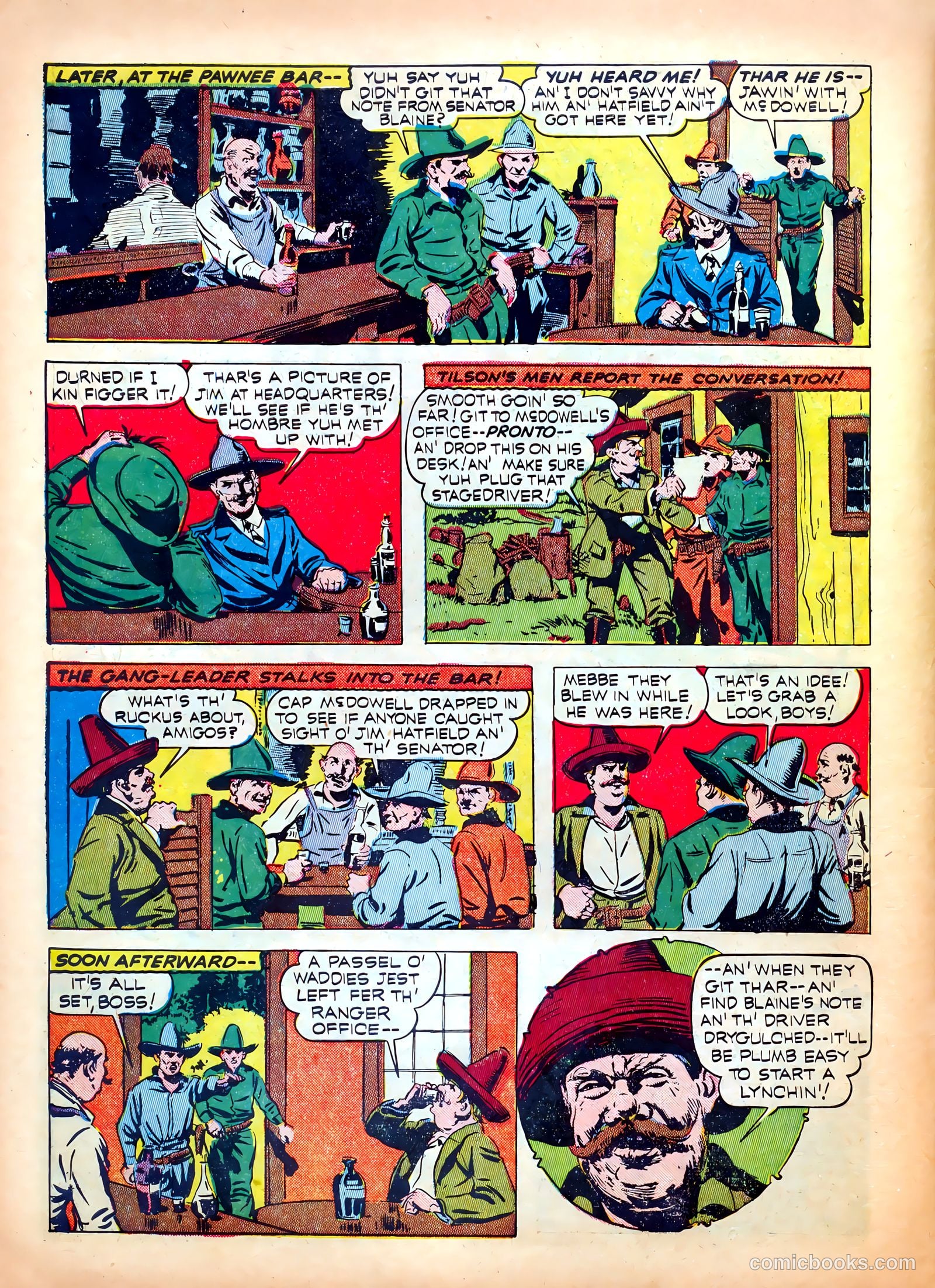 Exciting Comics #12 (1940) — page 56 of 68