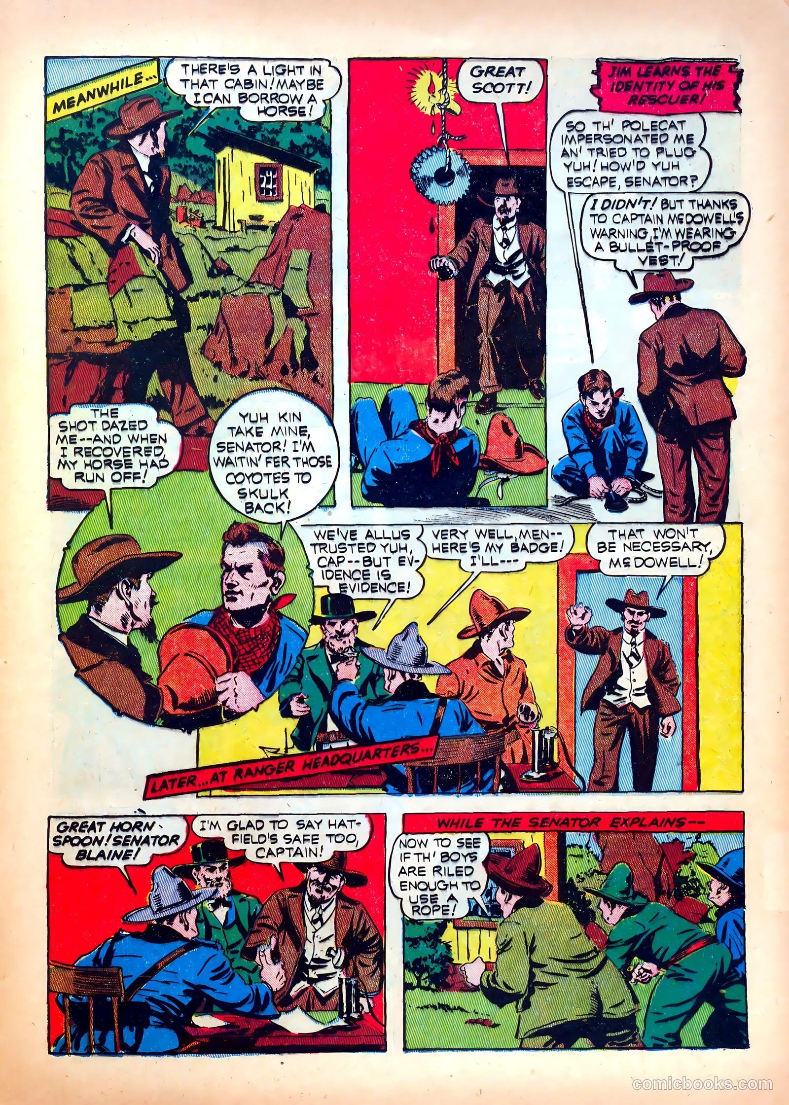Exciting Comics #12 (1940) — page 57 of 68