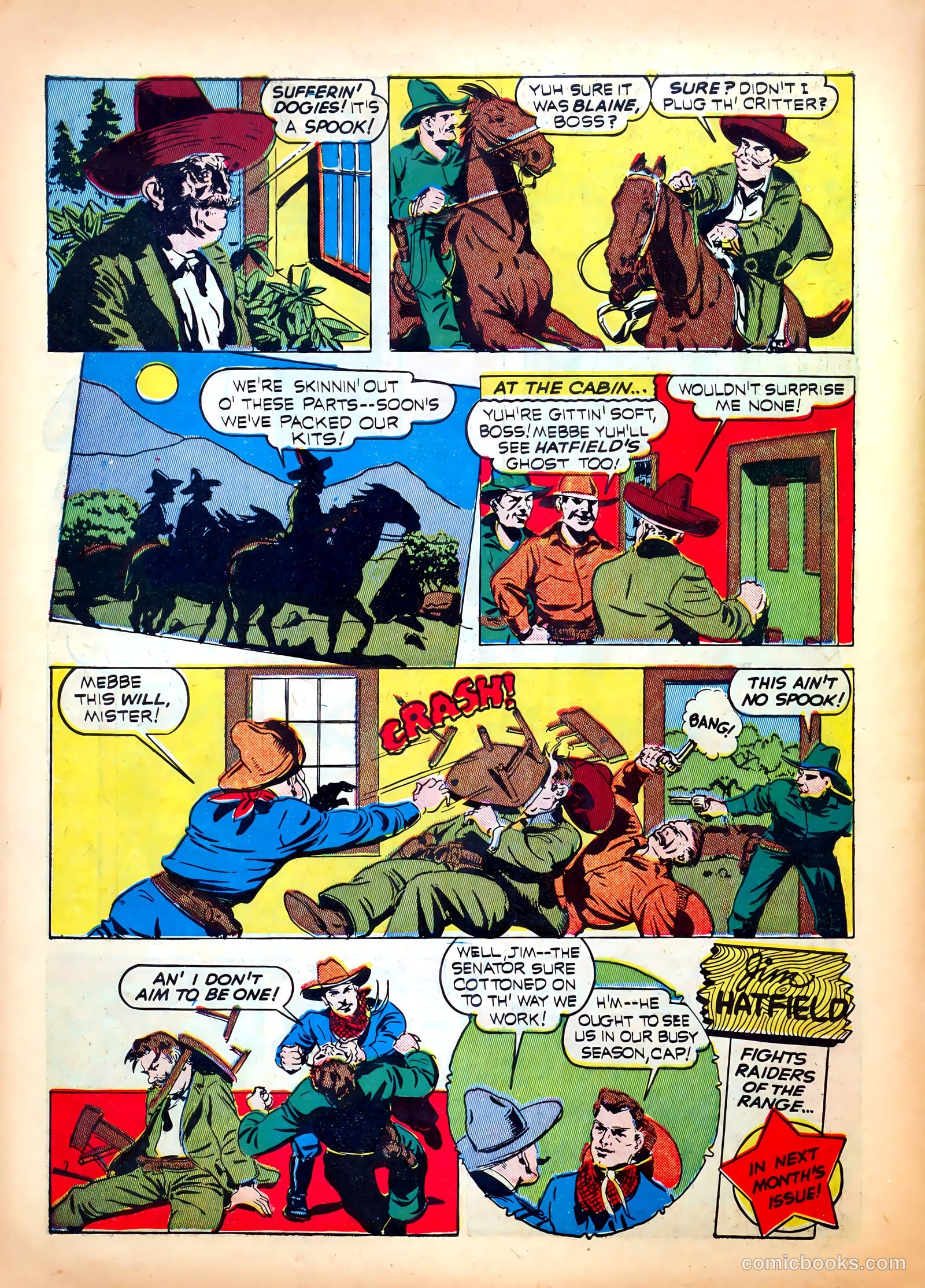 Exciting Comics #12 (1940) — page 58 of 68