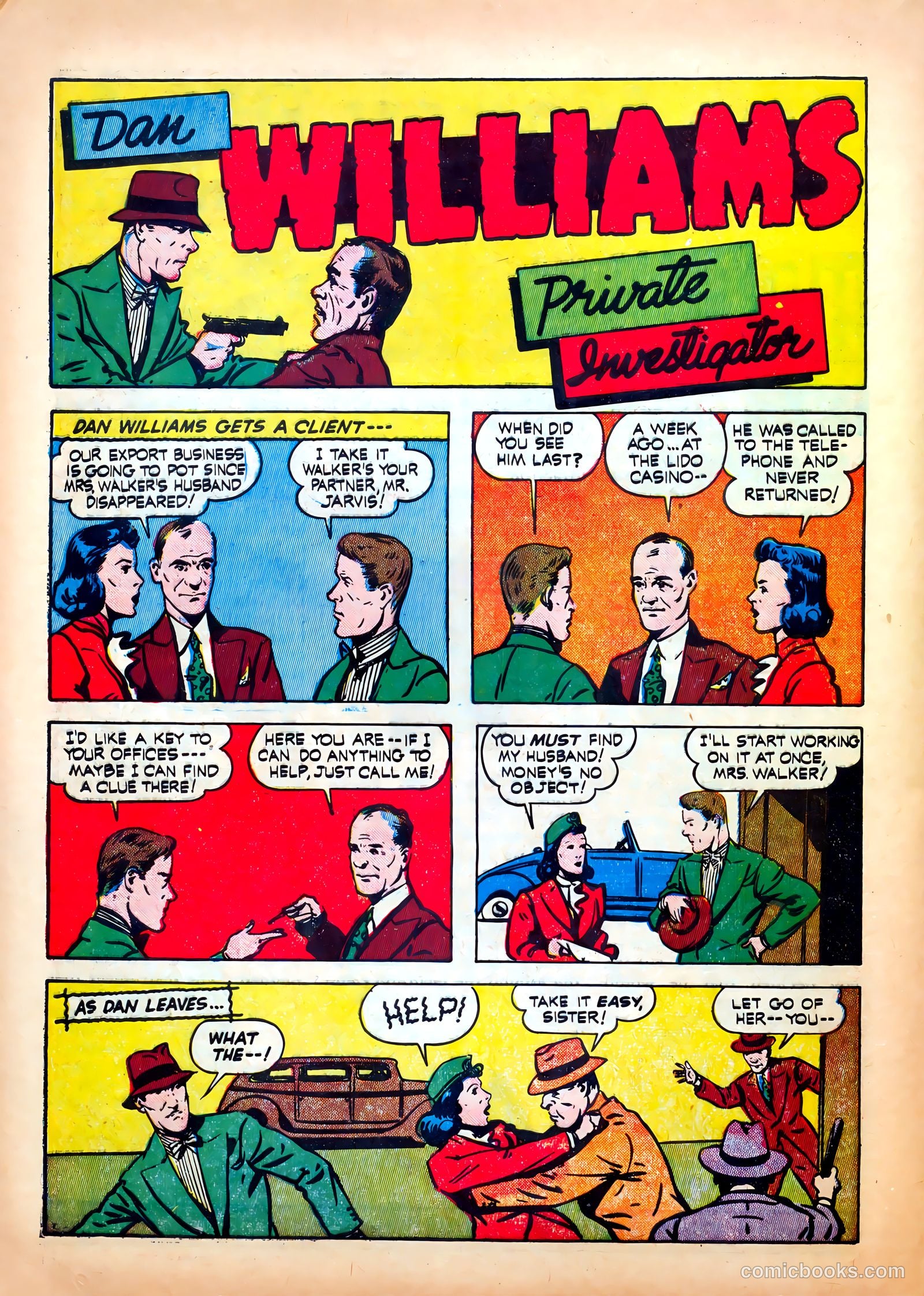 Exciting Comics #12 (1940) — page 60 of 68