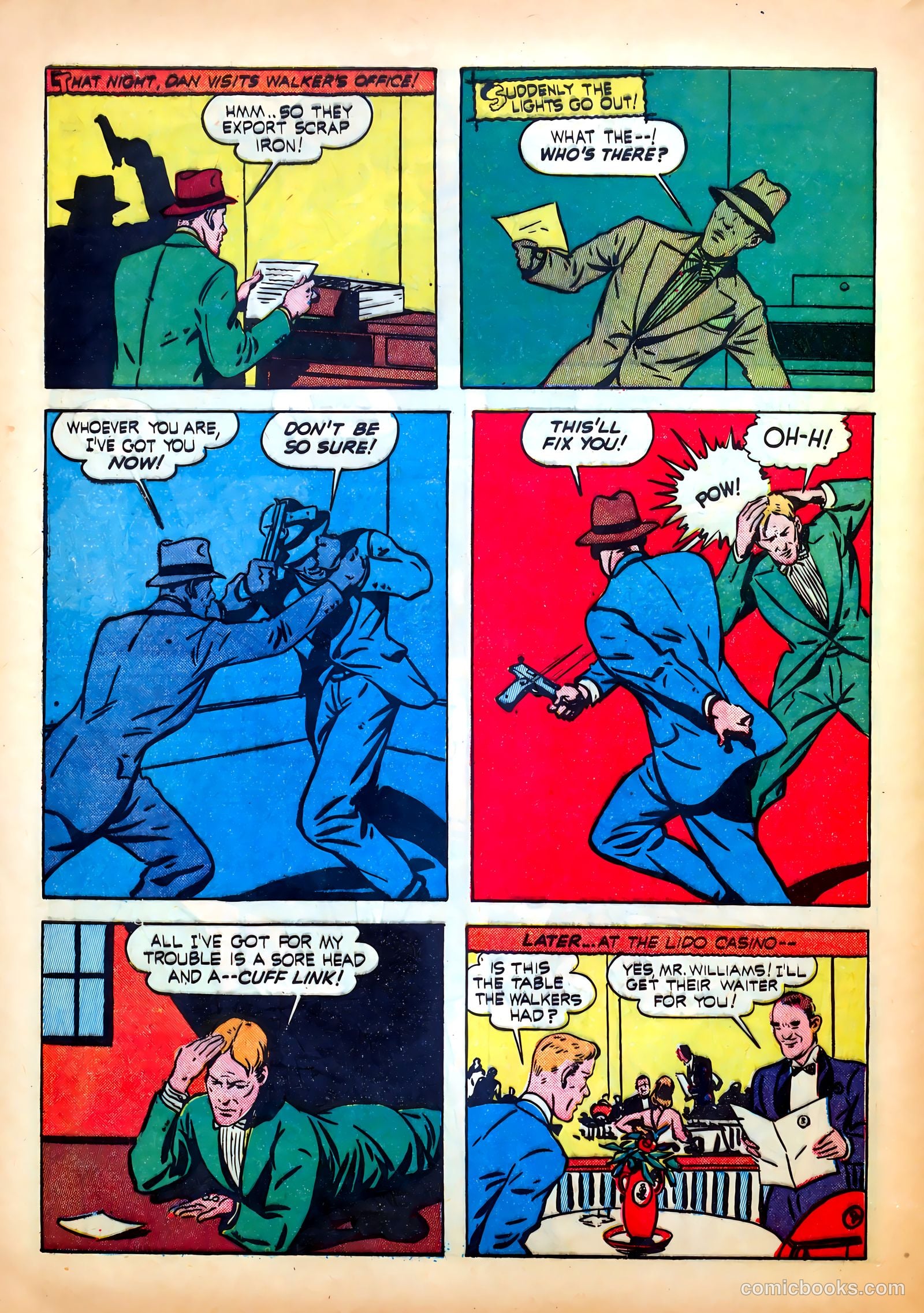 Exciting Comics #12 (1940) — page 62 of 68