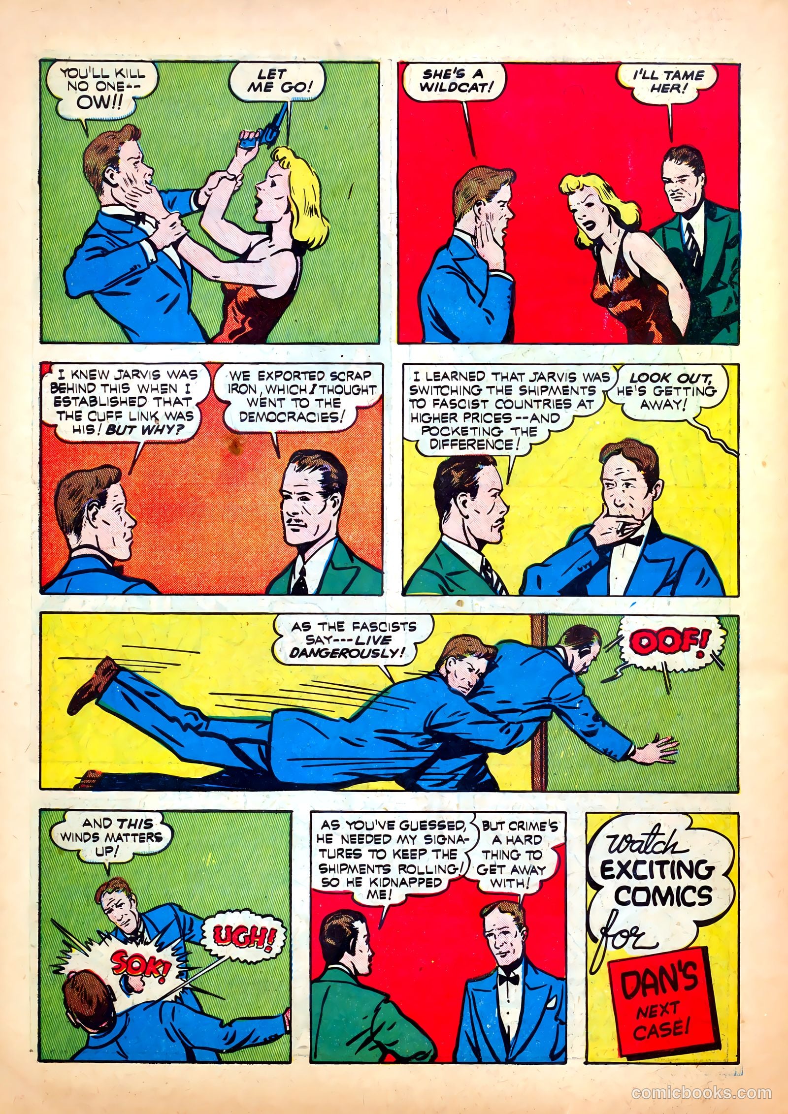 Exciting Comics #12 (1940) — page 66 of 68