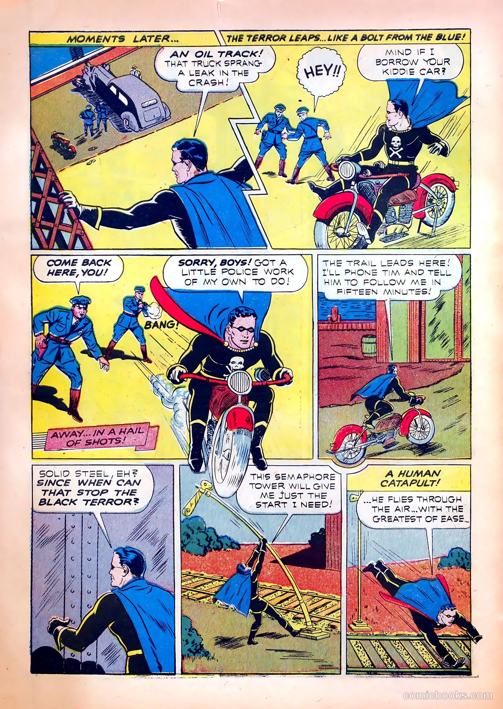 Exciting Comics #21 (1940) — page 6 of 68