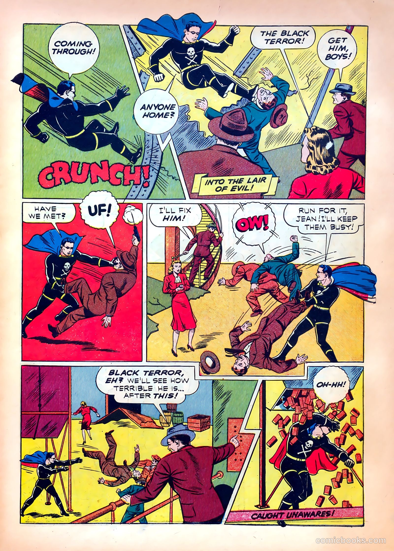 Exciting Comics #21 (1940) — page 7 of 68