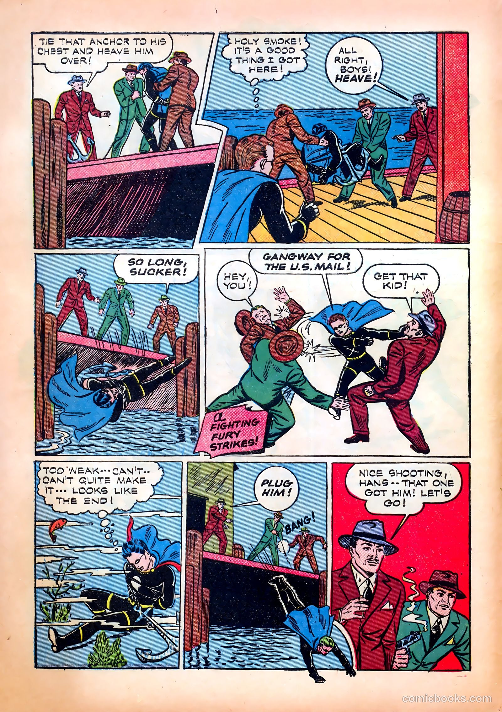 Exciting Comics #21 (1940) — page 8 of 68