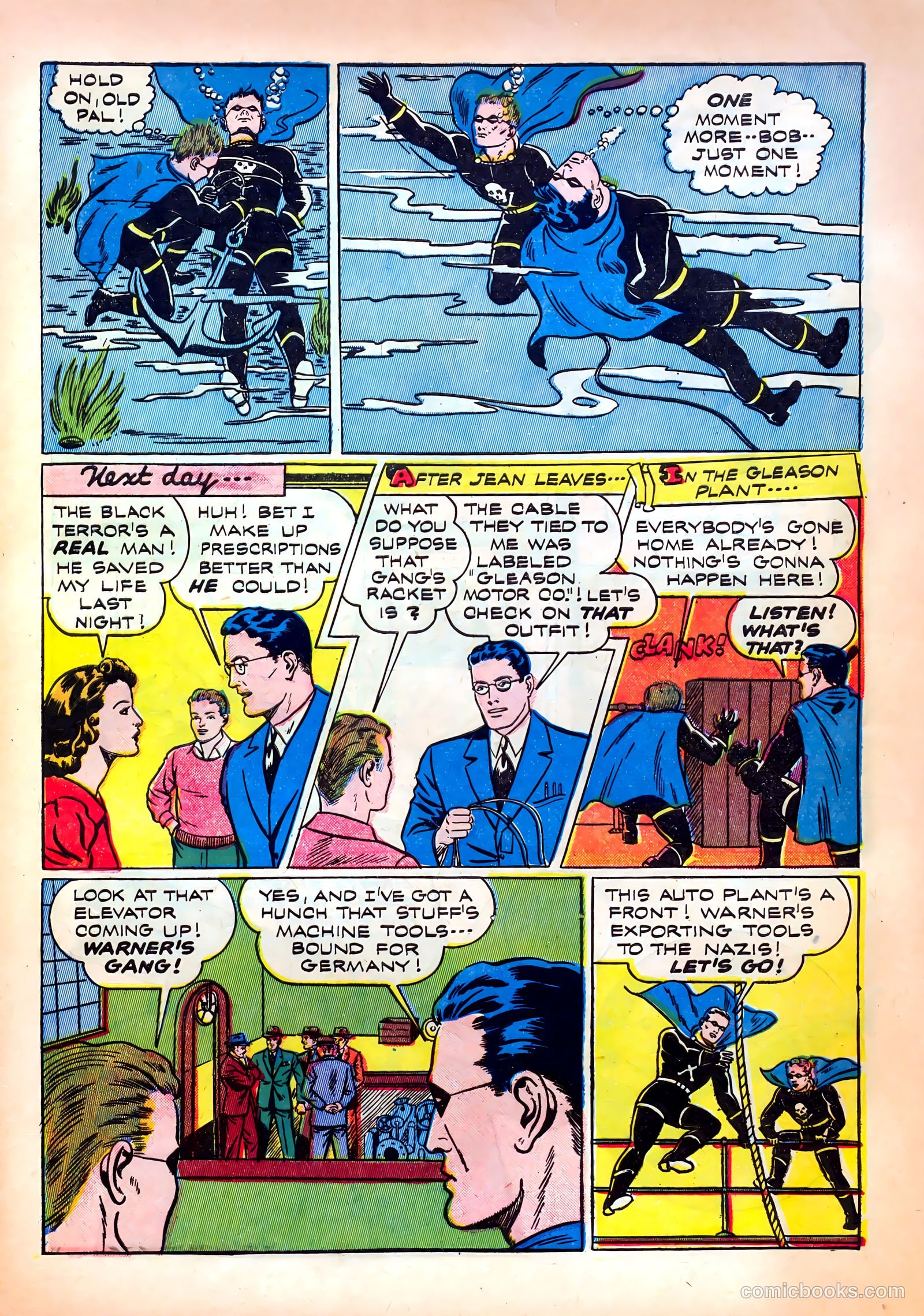 Exciting Comics #21 (1940) — page 9 of 68