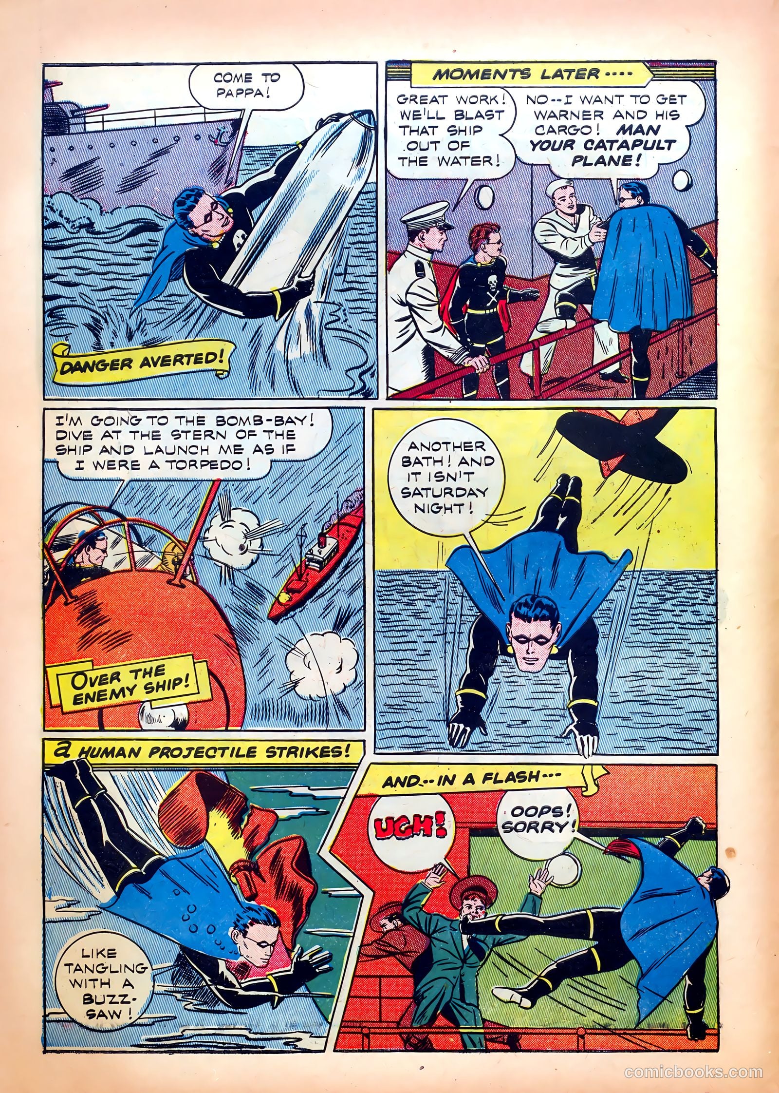 Exciting Comics #21 (1940) — page 14 of 68
