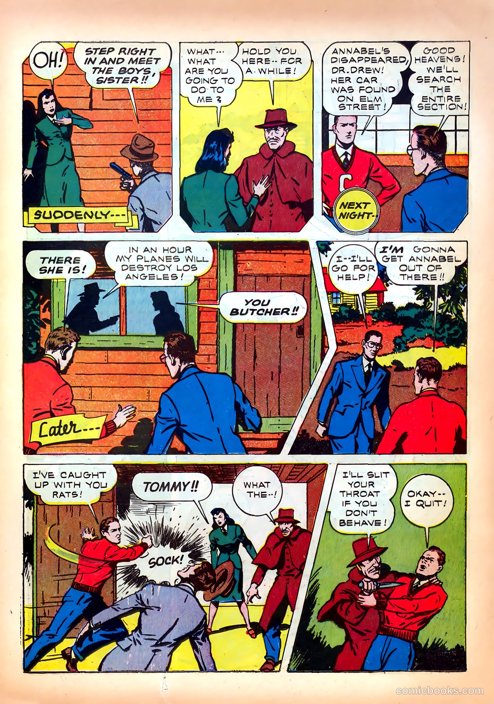 Exciting Comics #21 (1940) — page 19 of 68