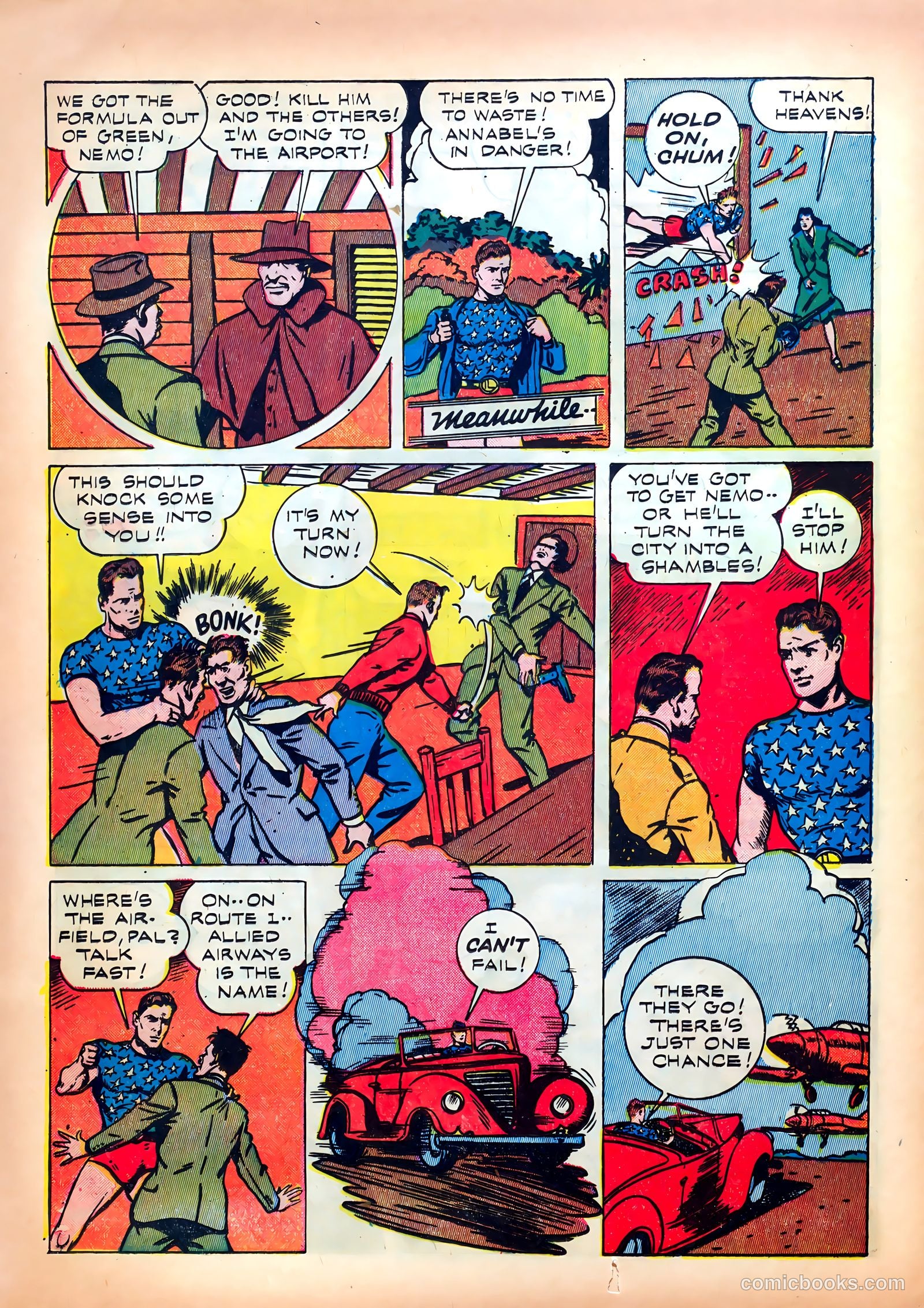 Exciting Comics #21 (1940) — page 20 of 68