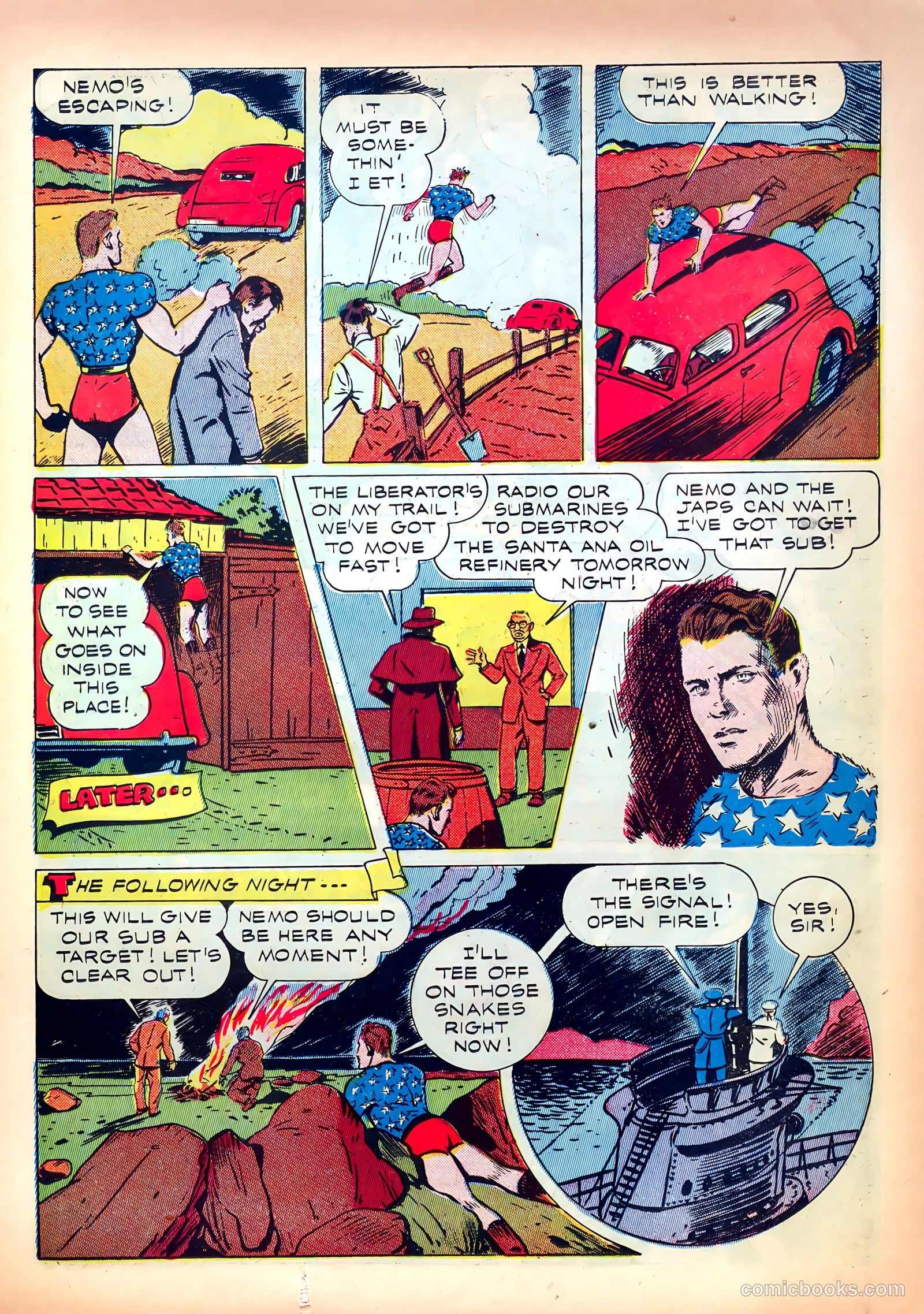 Exciting Comics #21 (1940) — page 23 of 68