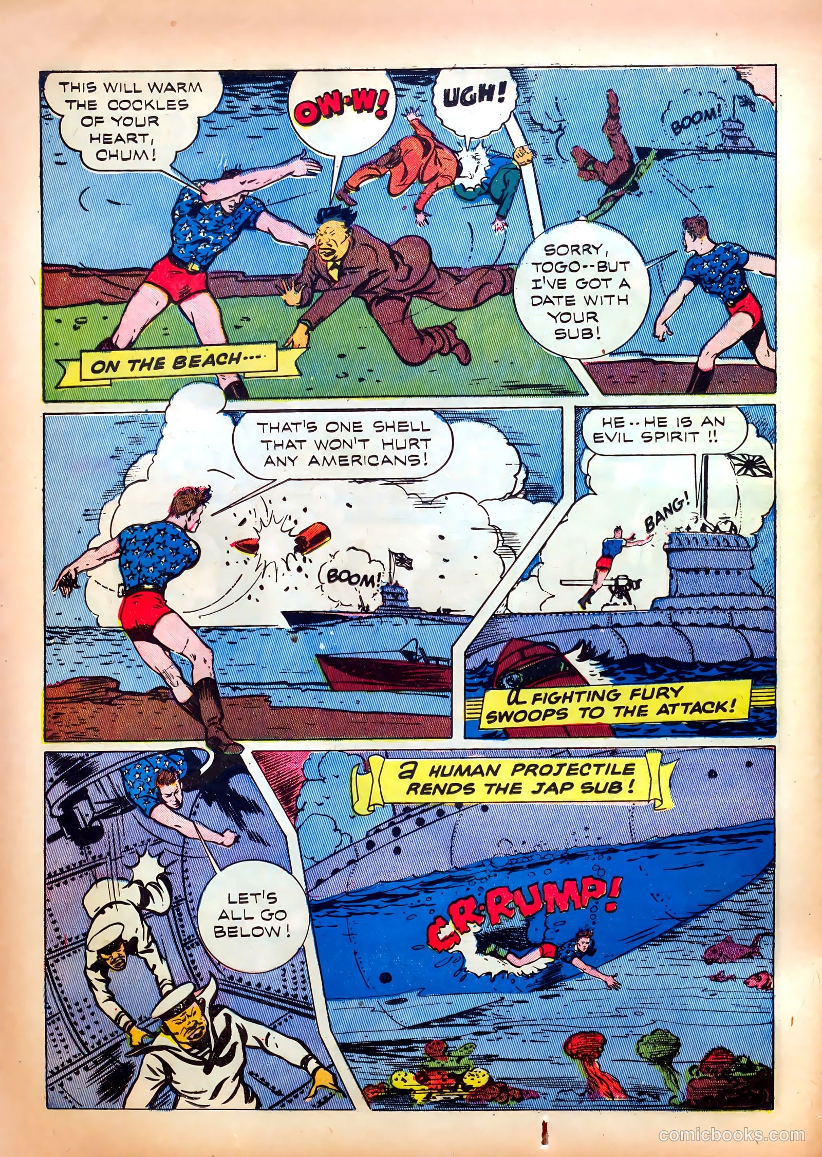Exciting Comics #21 (1940) — page 24 of 68